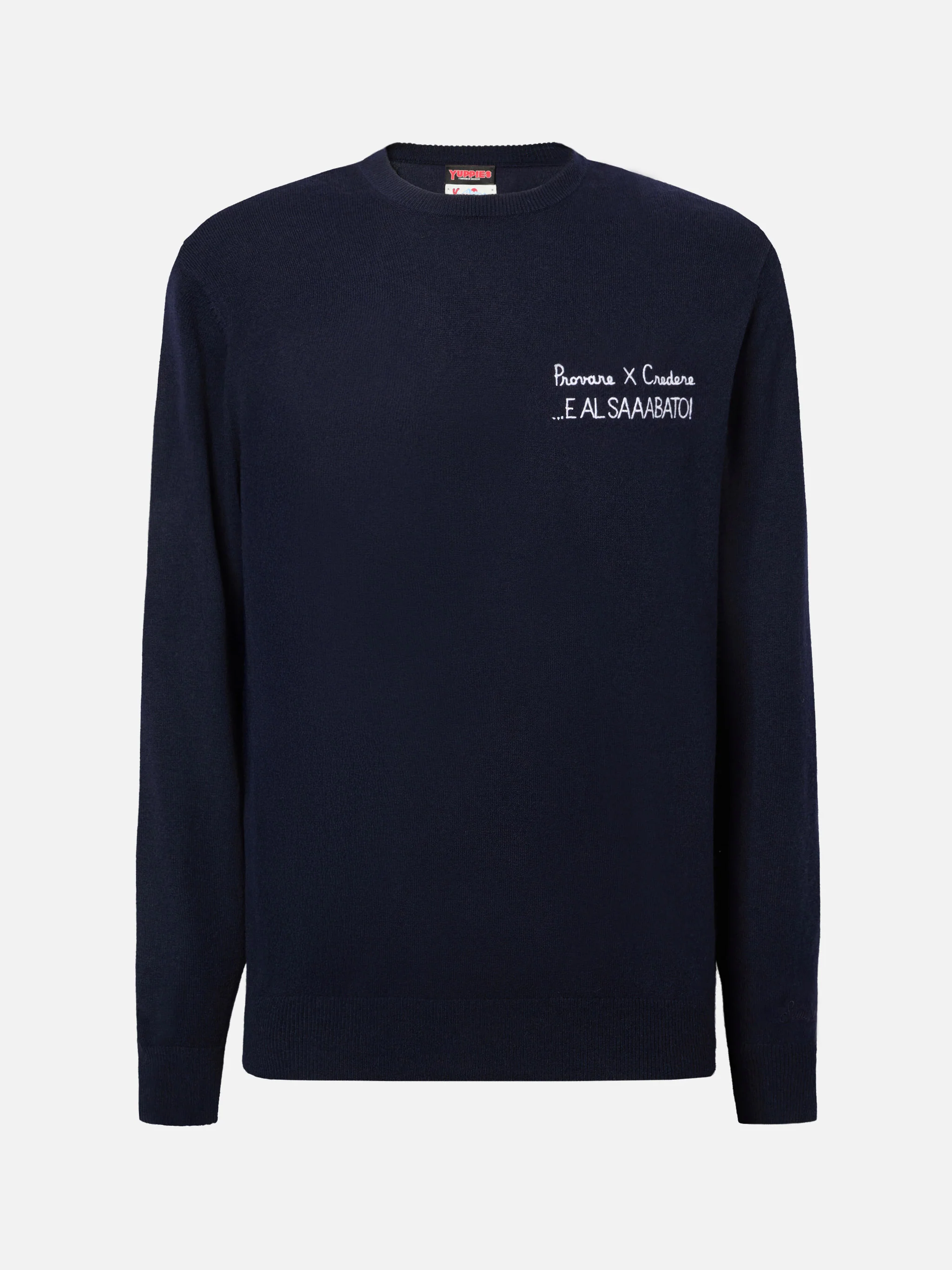 Maglione a girocollo Heron Light con ricamo Provare per credere! | YUPPIES SPECIAL EDITION - Image 5
