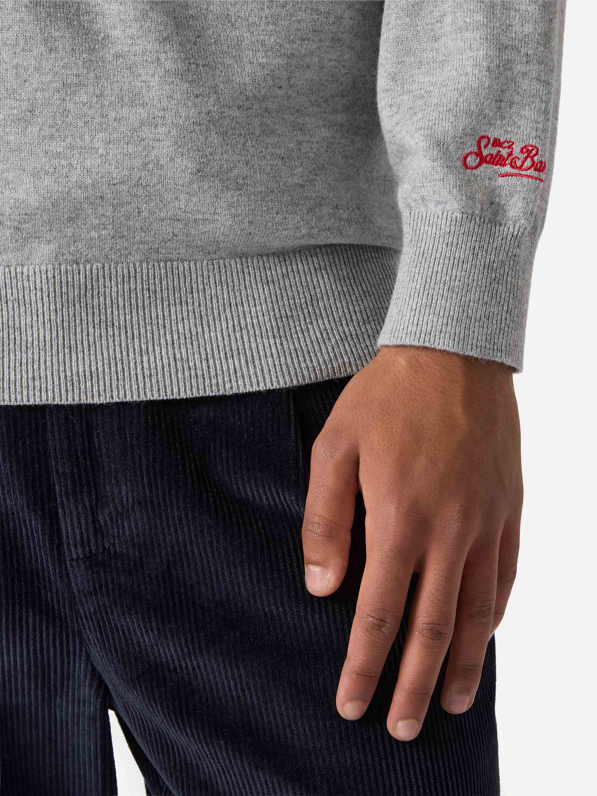Maglione a girocollo Heron Light con ricamo Snoopy Sunday Mood | PEANUTS SPECIAL EDITION - Image 3