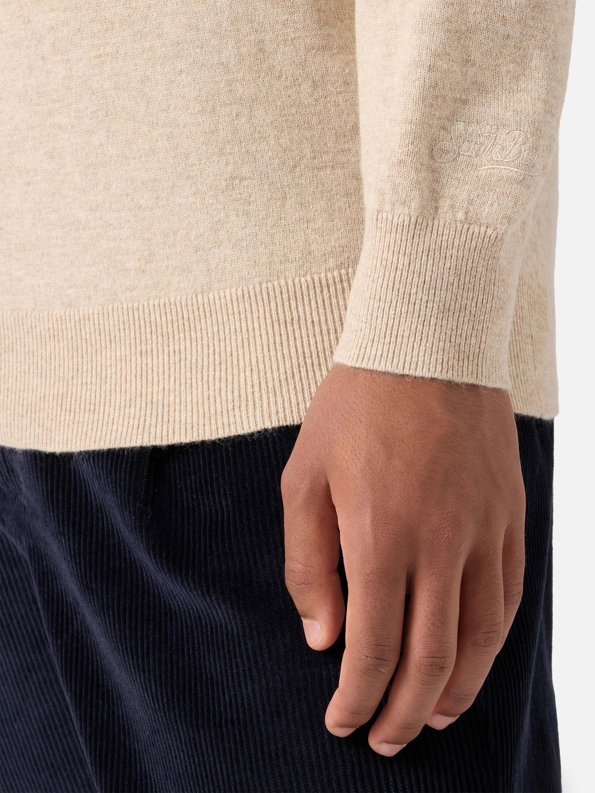 Maglione a girocollo Heron Light con ricamo Sto na bomba - Image 3