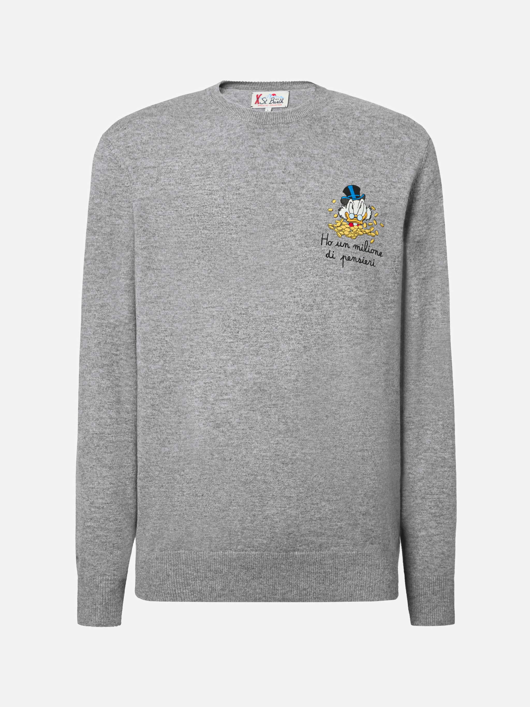 Maglione a girocollo Heron Light con ricamo zio Paperone | DISNEY SPECIAL EDITION - Image 5