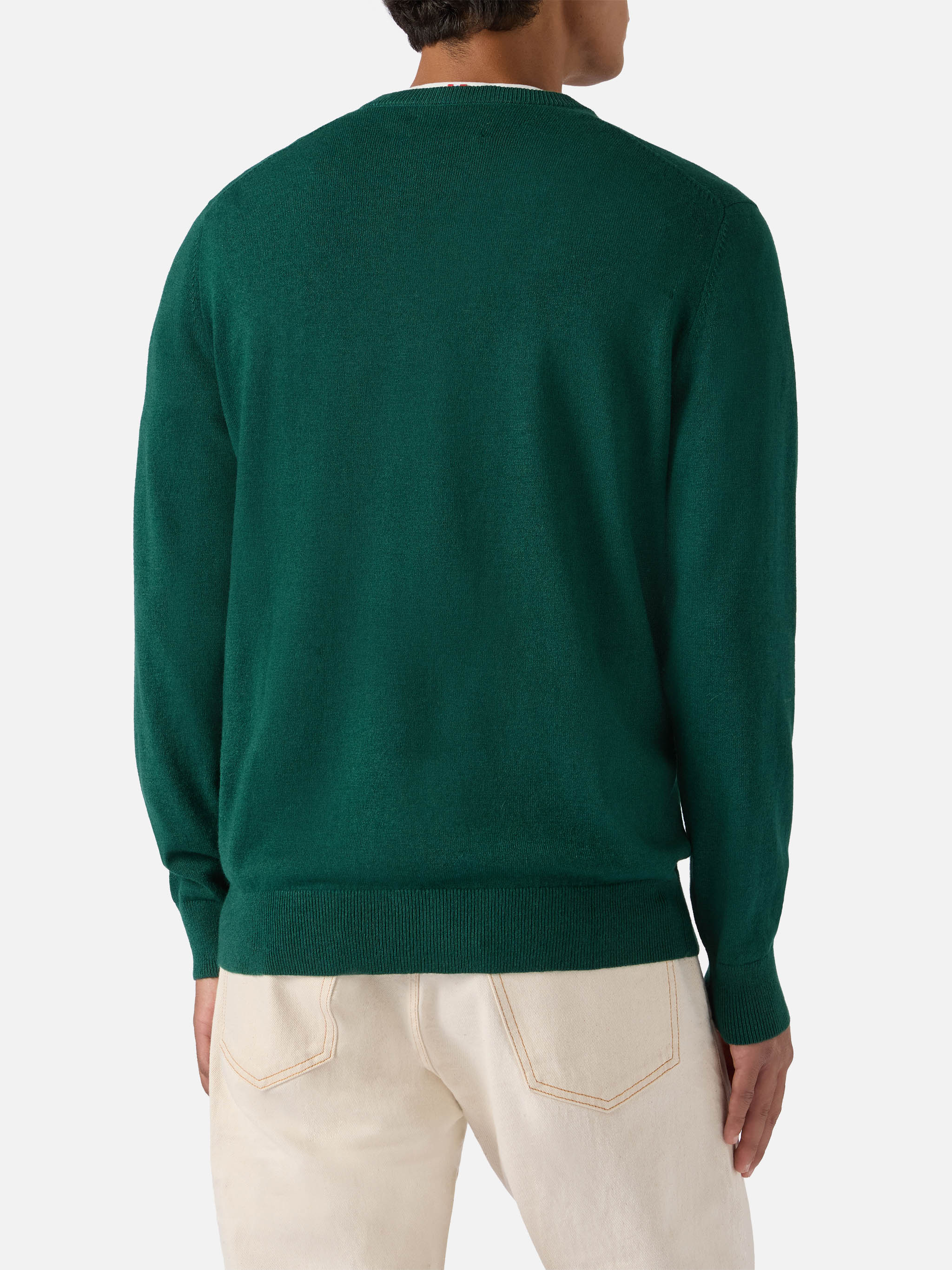 Maglione a girocollo Heron Light con ricamo zio Paperone |DISNEY SPECIAL EDITION - Image 3