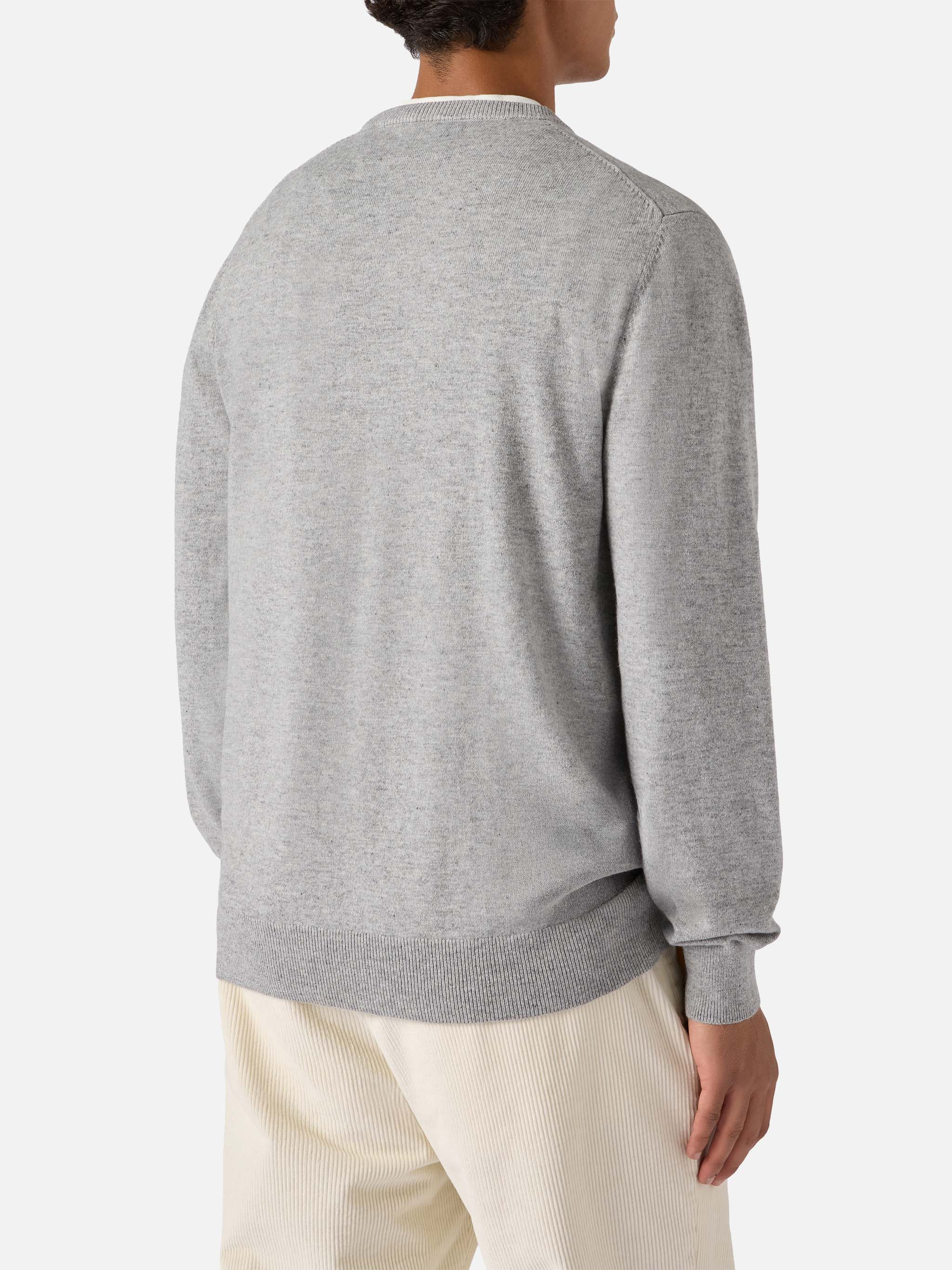 Maglione a girocollo Heron Light con ricamo Vado a ruba - Image 4