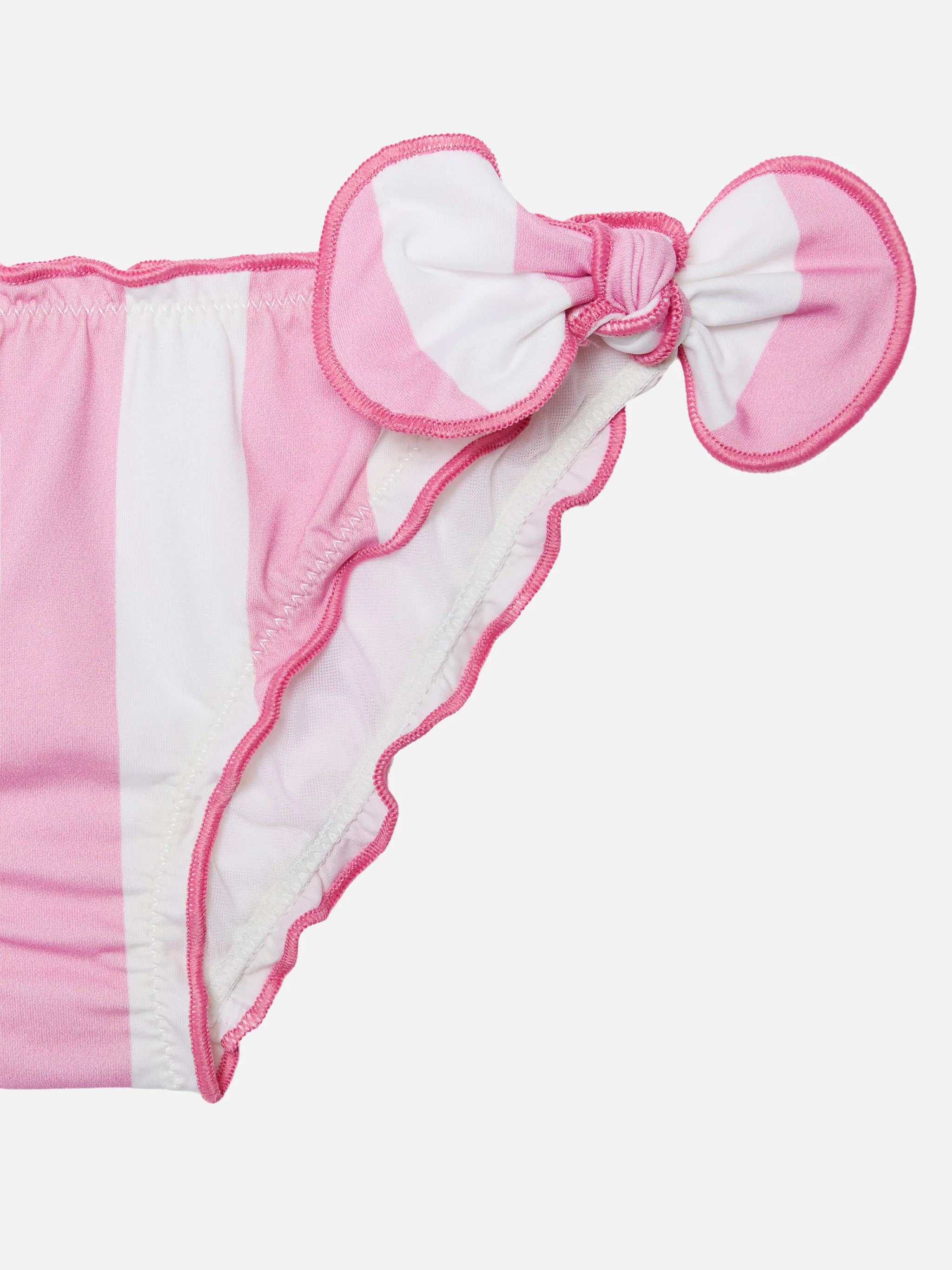 Slip da mare classico Cric con stampa a righe rosa - Image 3