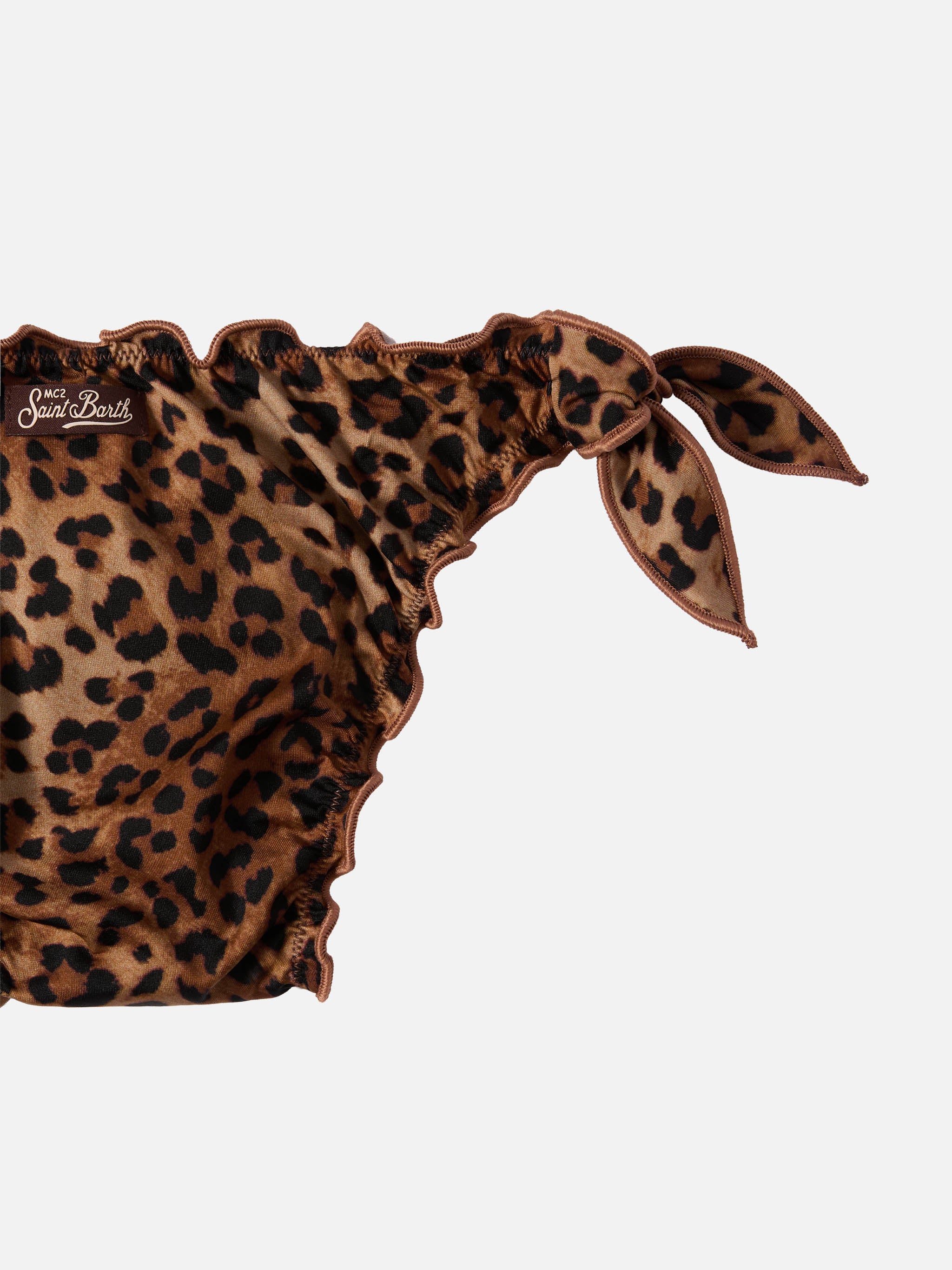 Bikini Cris in tessuto elasticizzato con stampa leopardata - Image 3