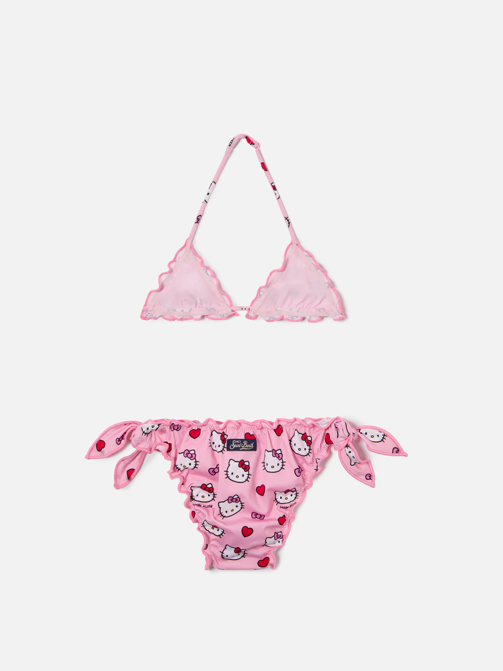 Bikini Cris rosa con stampa Hello Kitty all-over | Special Edition - Image 2
