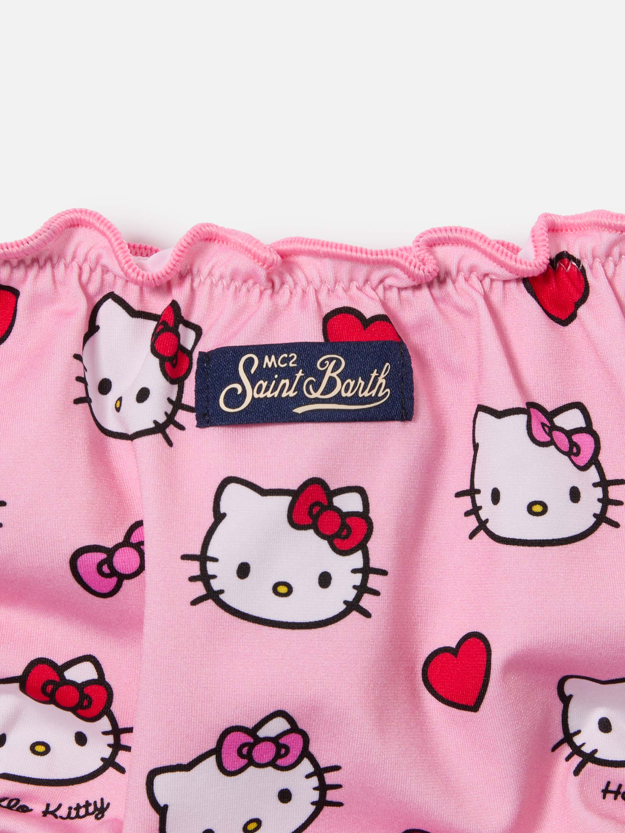 Bikini Cris rosa con stampa Hello Kitty all-over | Special Edition - Image 3