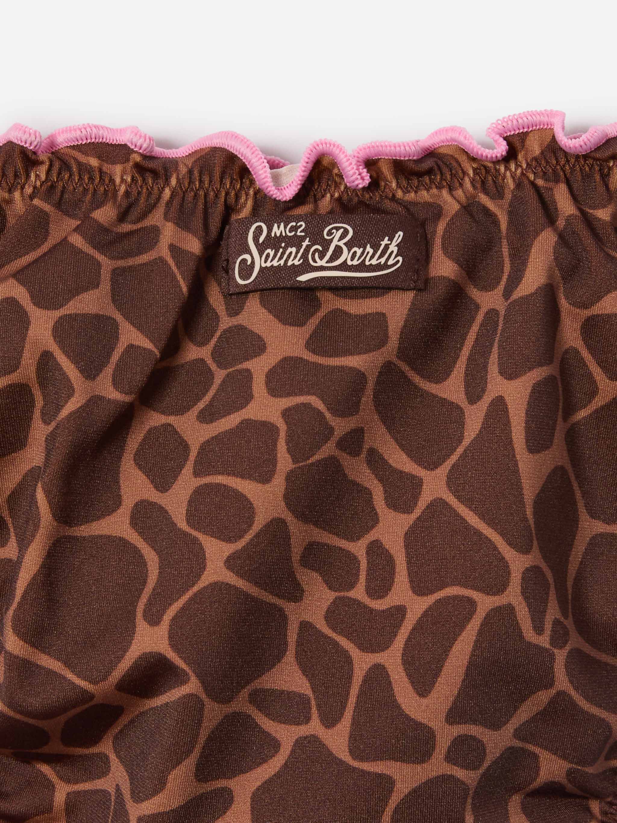 Bikini Cris in tessuto elasticizzato con stampa animalier - Image 3
