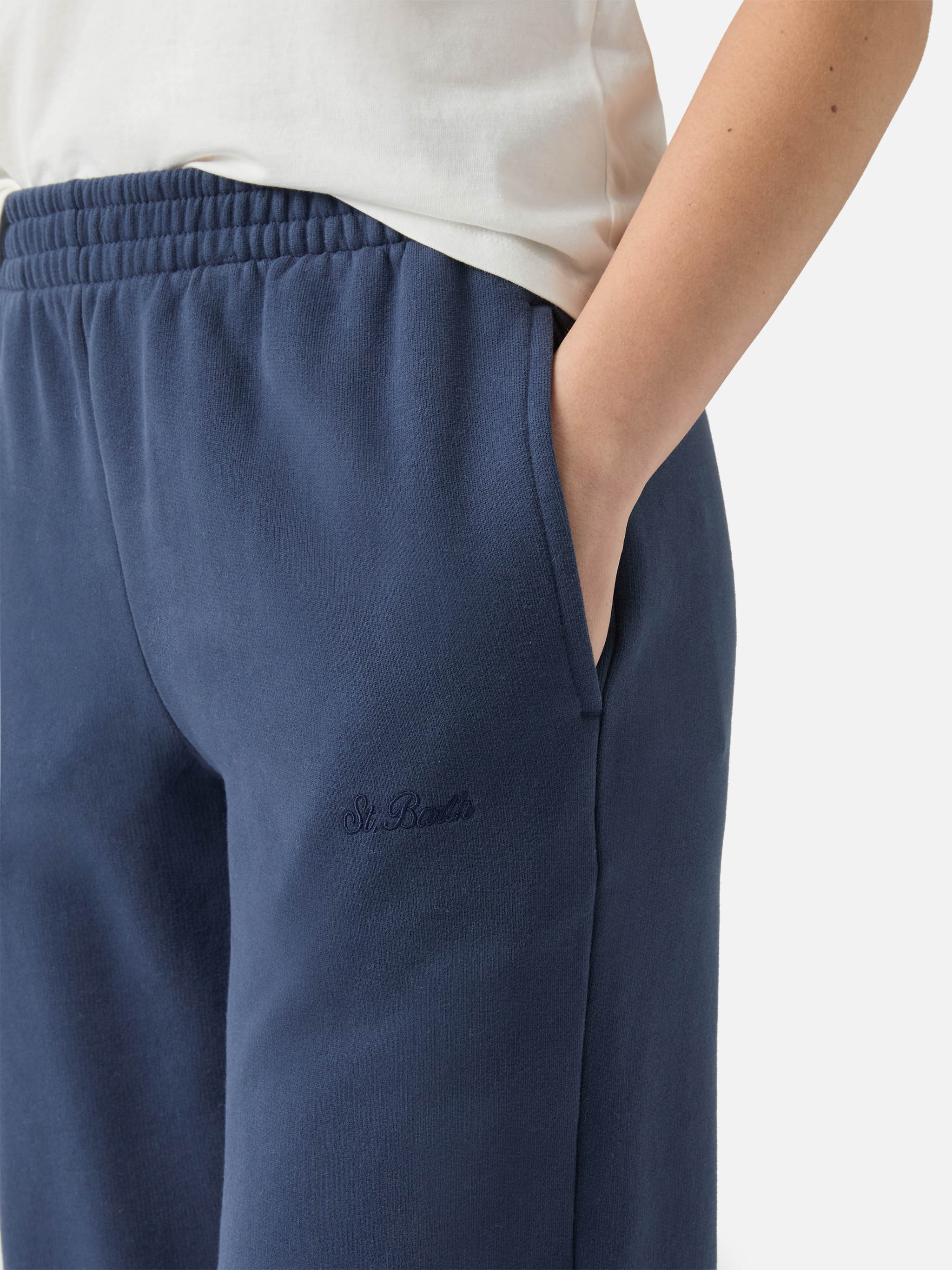 Joggers fondo dritto Deena blu navy - Image 2