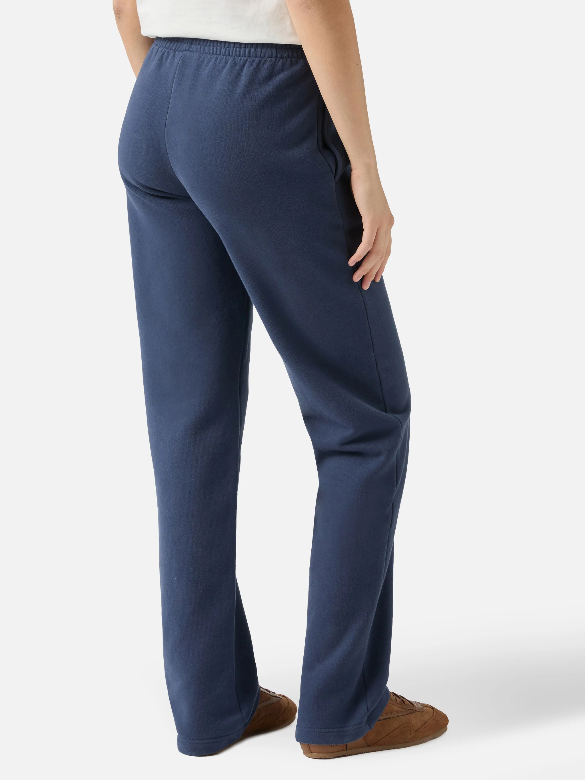 Joggers fondo dritto Deena blu navy - Image 3