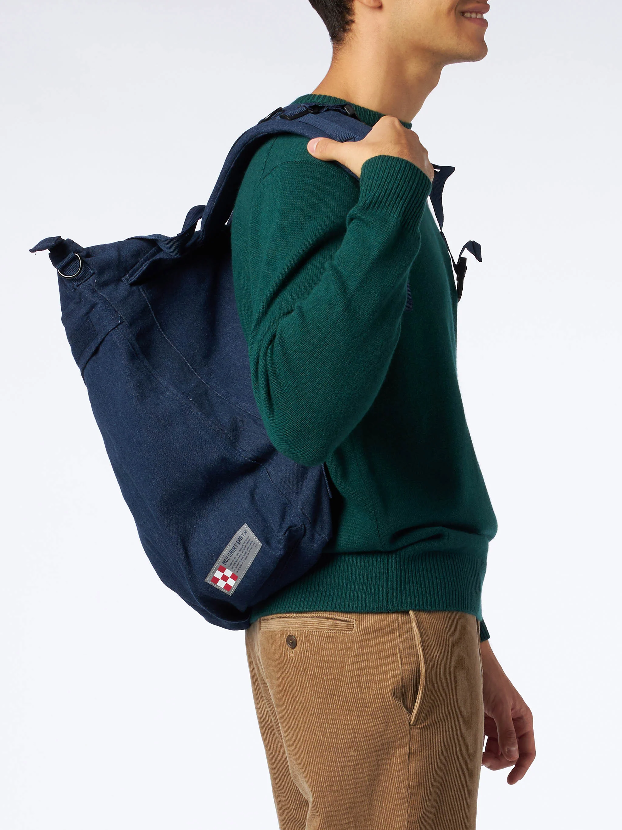 Zaino in tela di jeans - Image 5