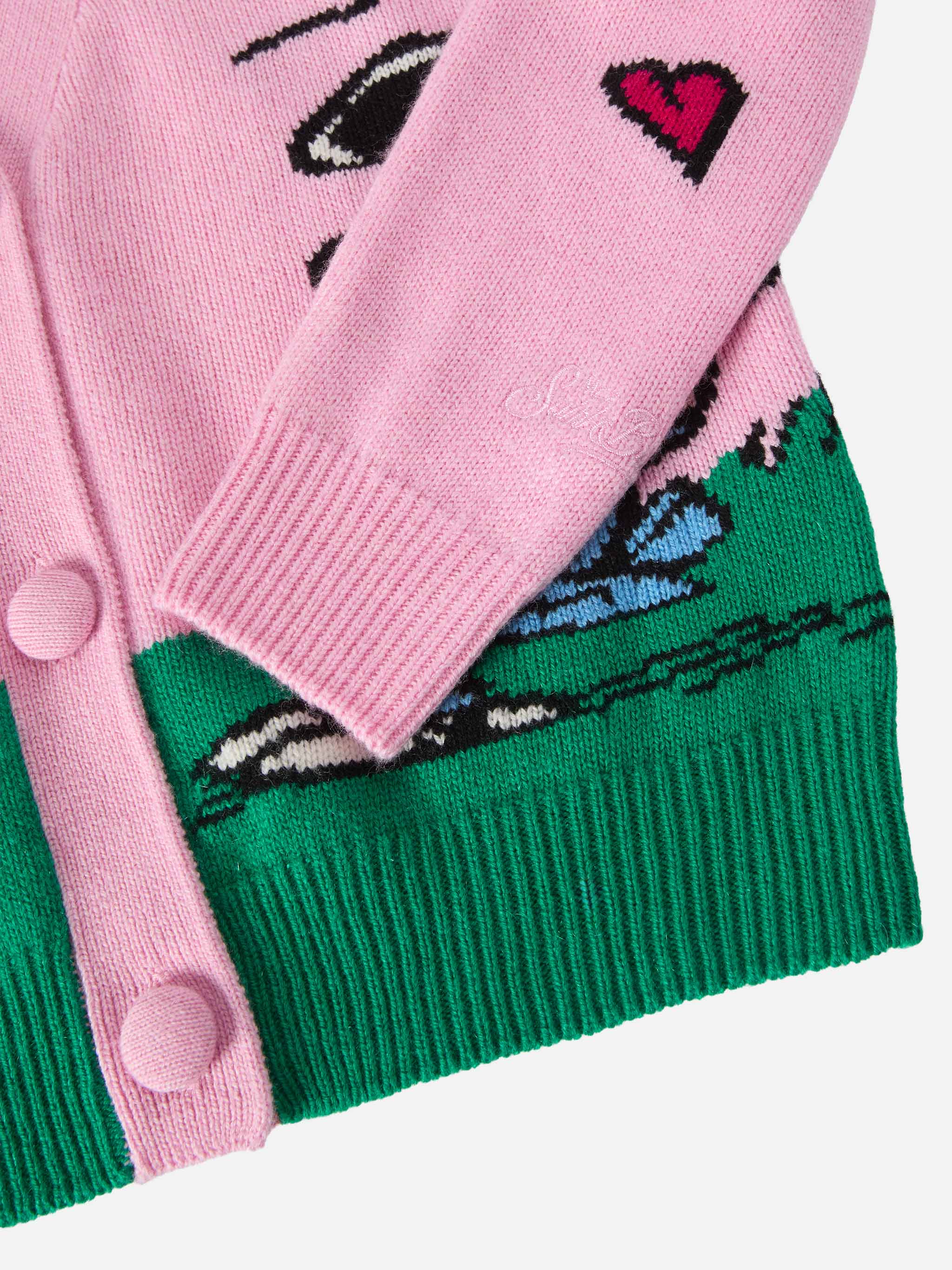 Cardigan  Didy in misto cashmere con jacquard Snoopy | PEANUTS SPECIAL EDITION - Image 4