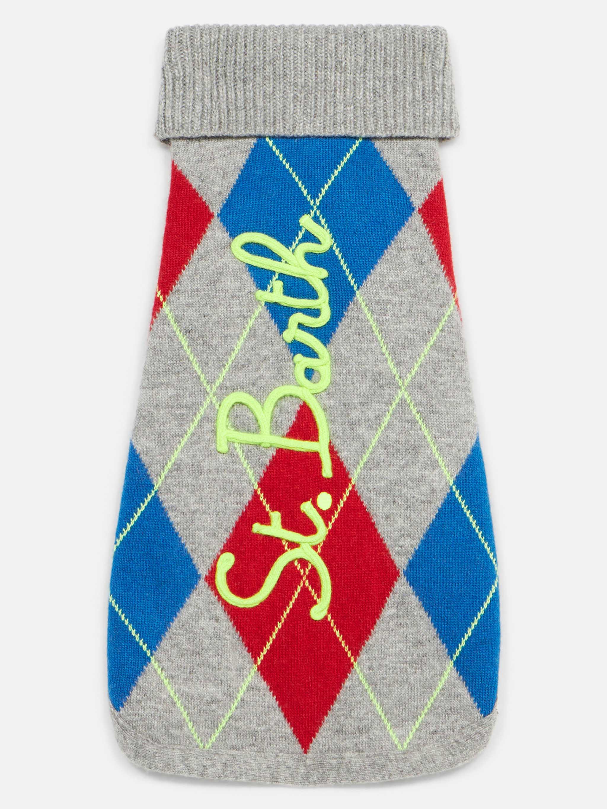 Maglioncino per cani con stampa Argyle - Image 5