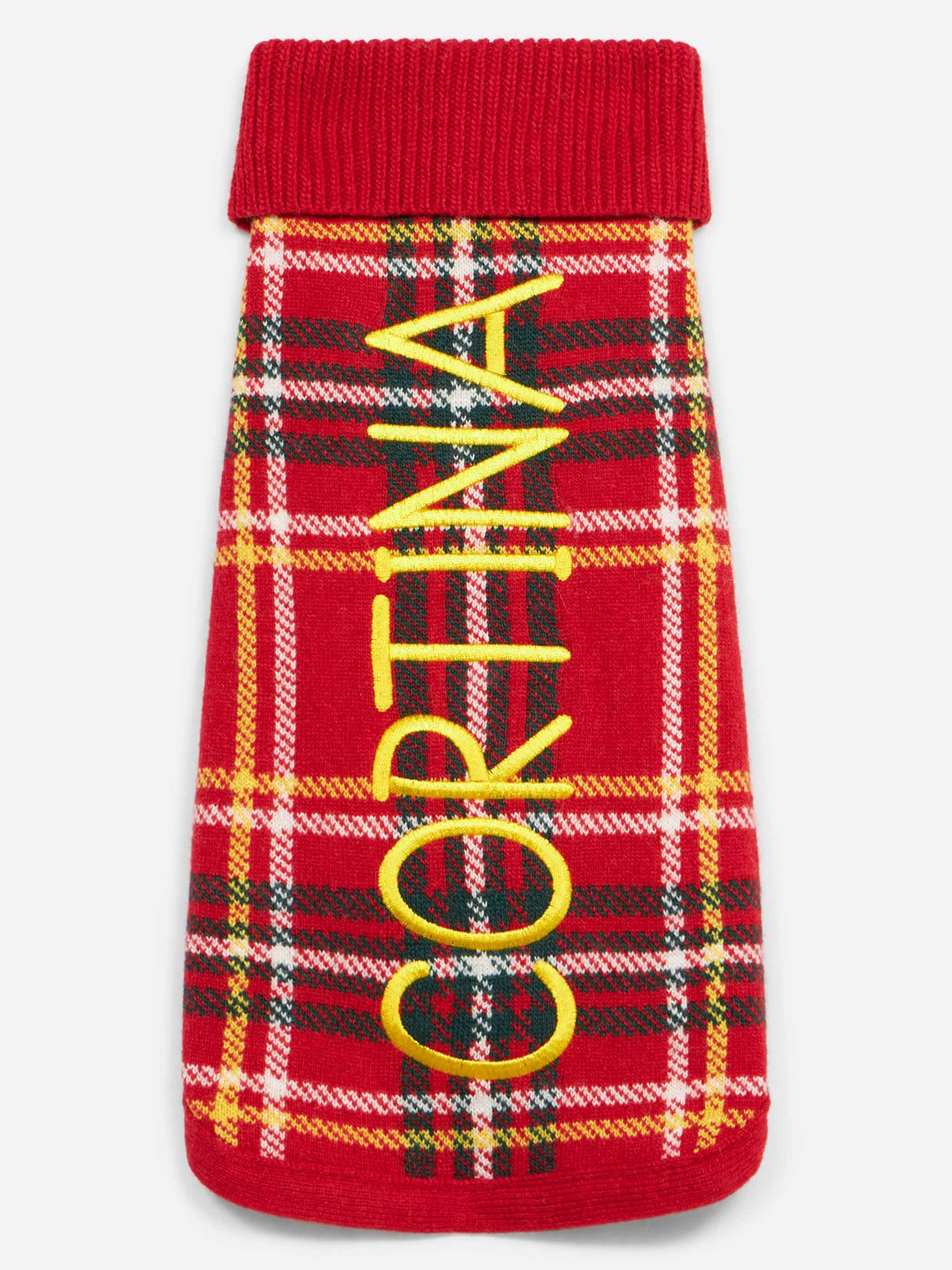 Maglioncino per cani con stampa Tartan - Image 2