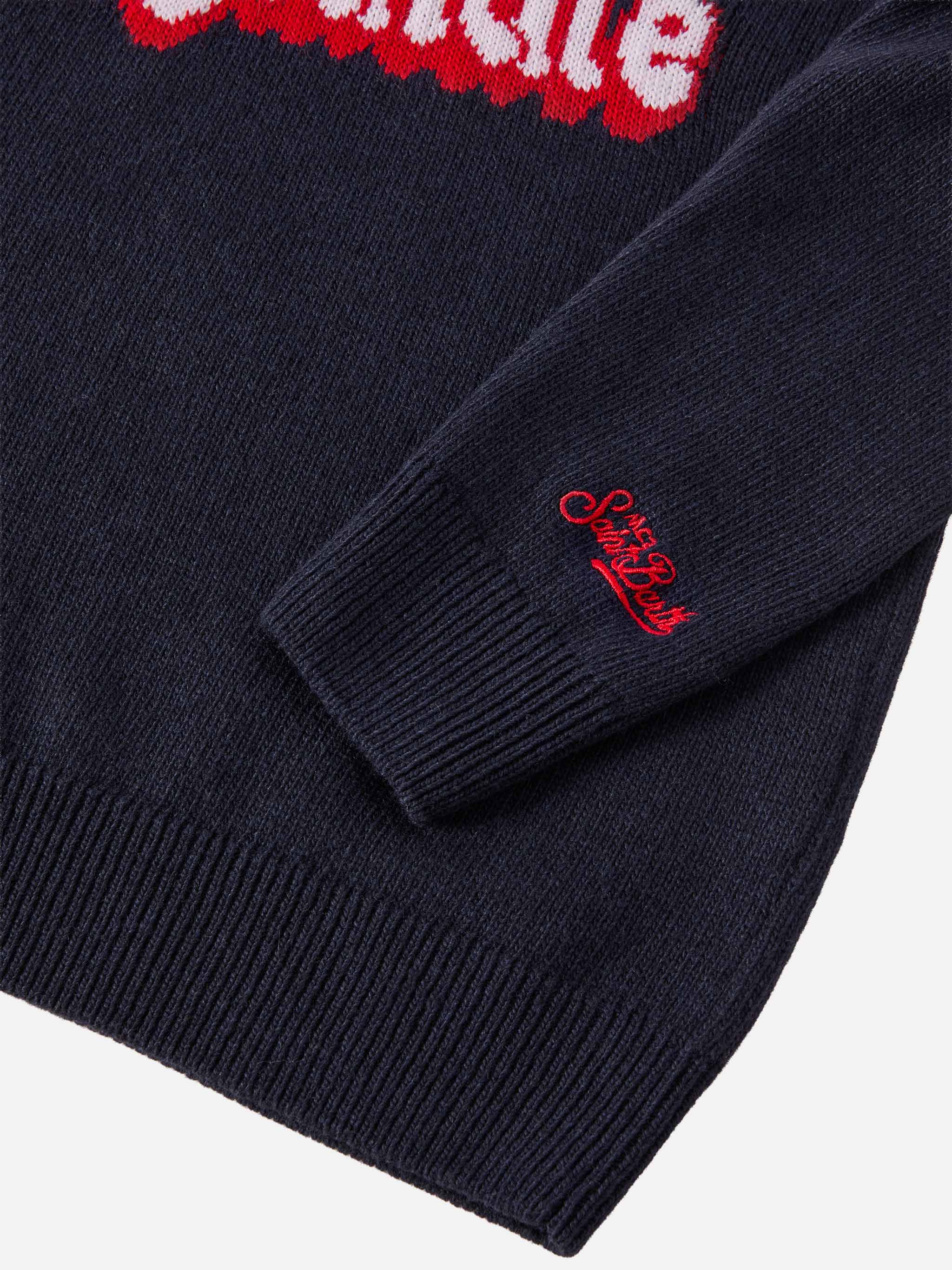 Girocollo Douglas in misto cashmere con jaquard Vacanze di Natale | VACANZE DI NATALE SPECIAL EDITION - Image 3