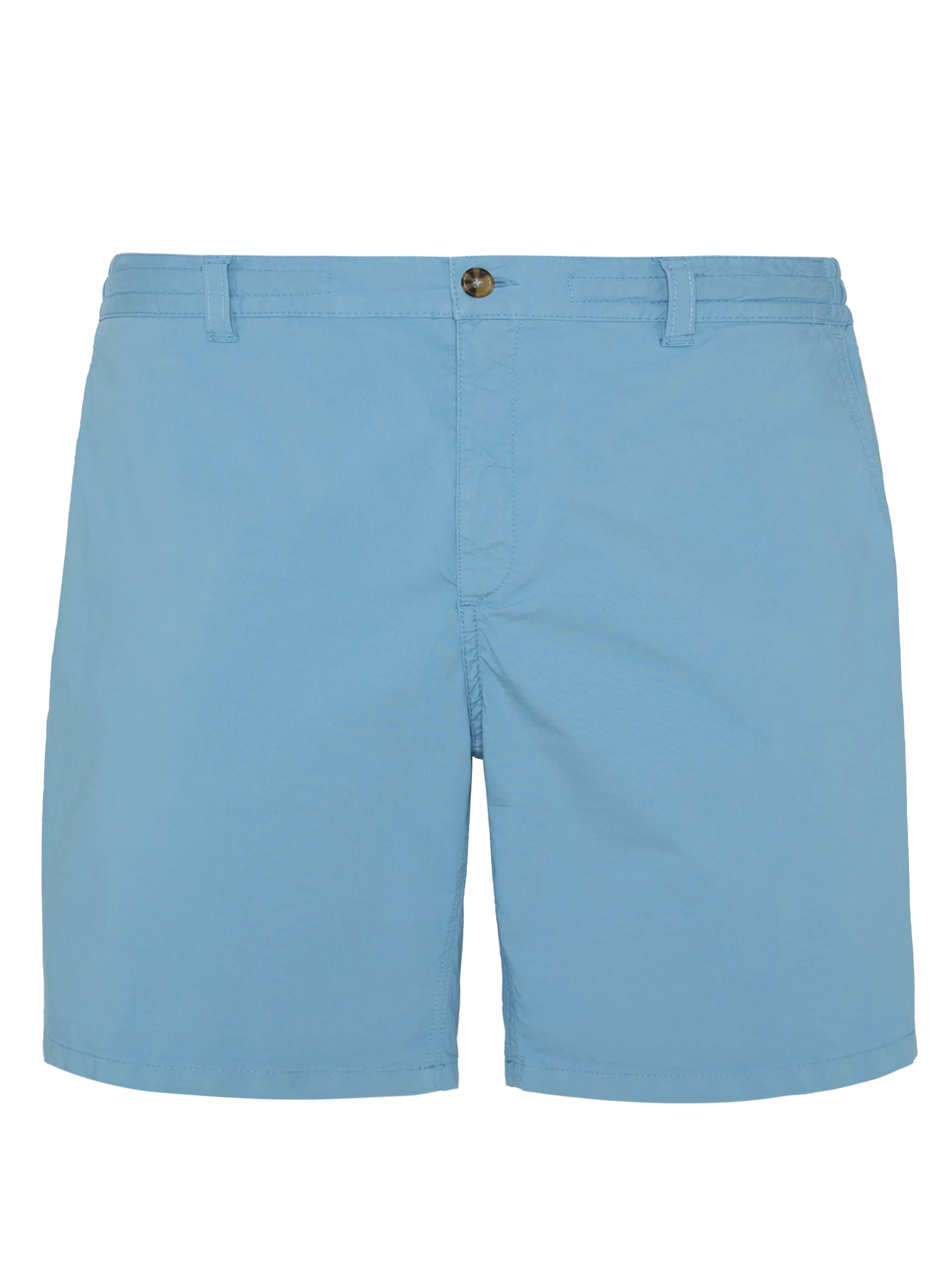 Bermuda Ischia in cotone blu polvere - Image 4