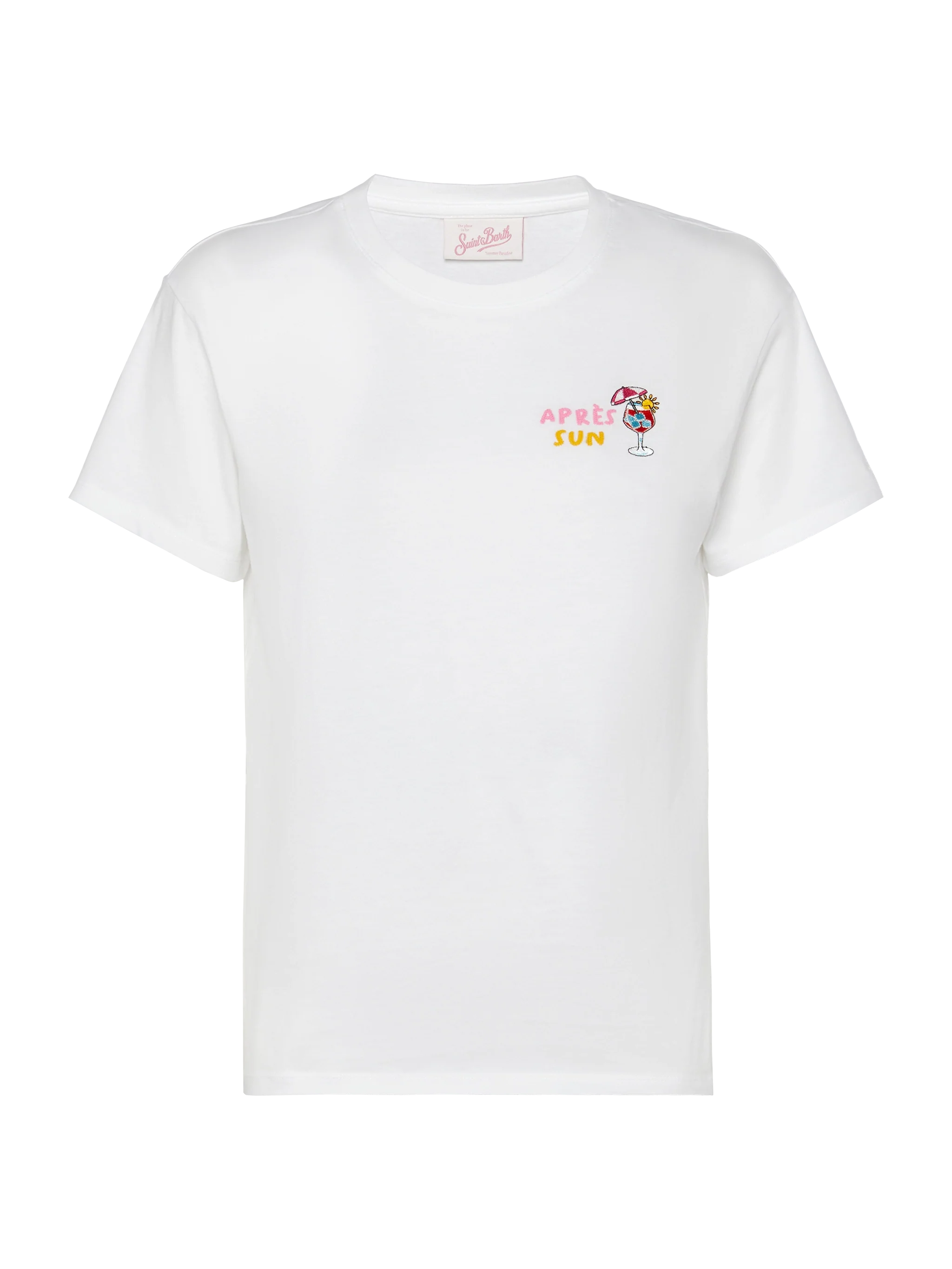 T-shirt Emilie in cotone con ricamo 50 nervosa 50 deliziosa - Image 4