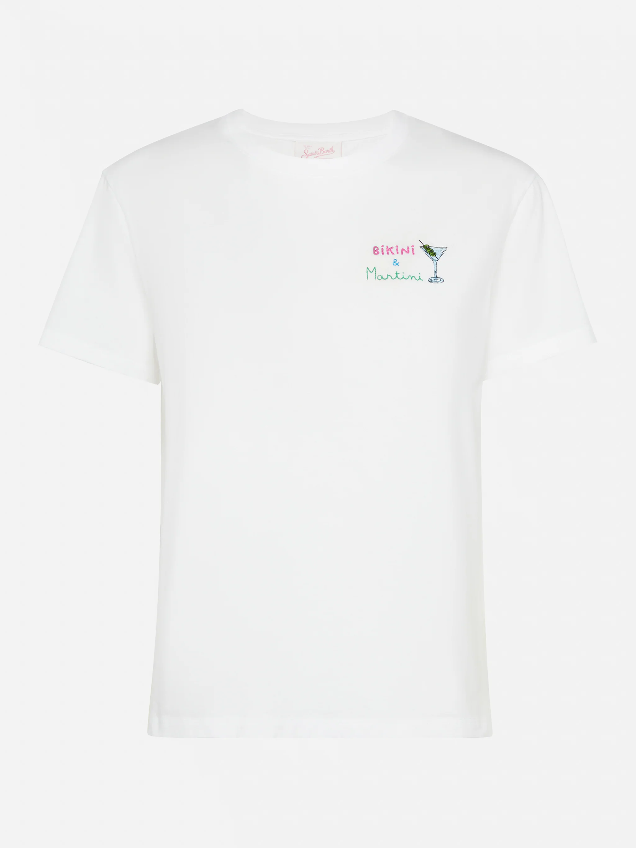 T-shirt Emilie in cotone con ricamo Bikini & Martini - Image 4