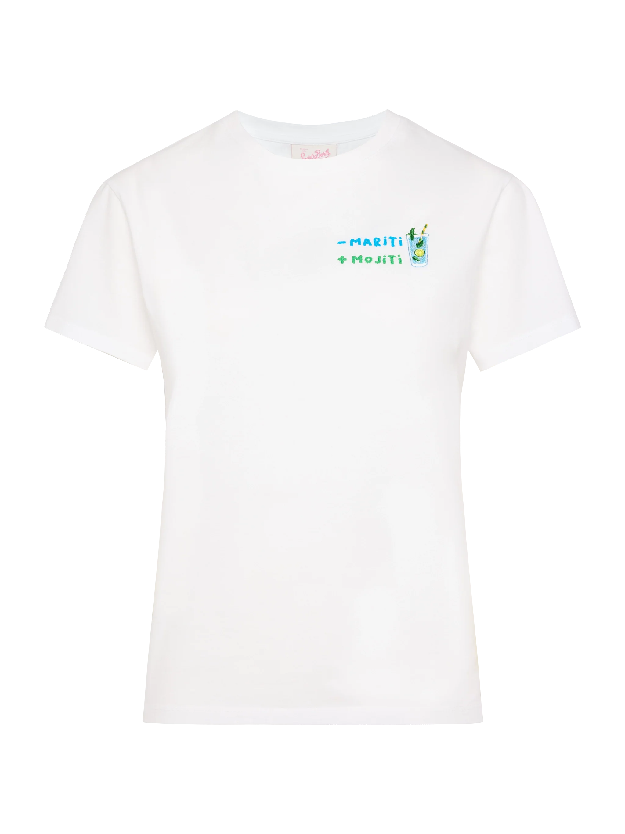 T-shirt Emilie in cotone con ricamo - Mariti + Mojiti - Image 4