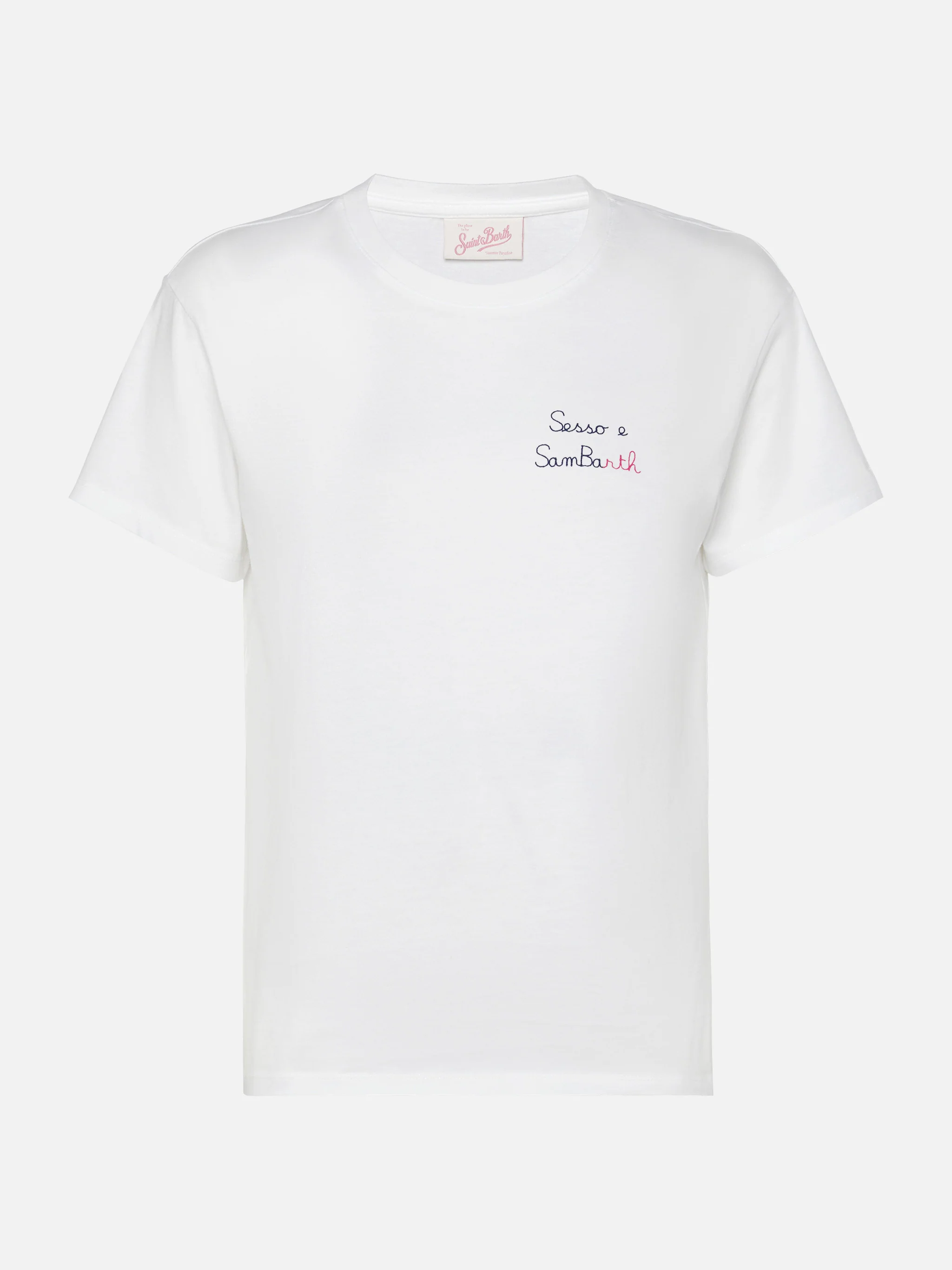 T-shirt Emilie in cotone con ricamo Sesso e Sambarth - Image 4