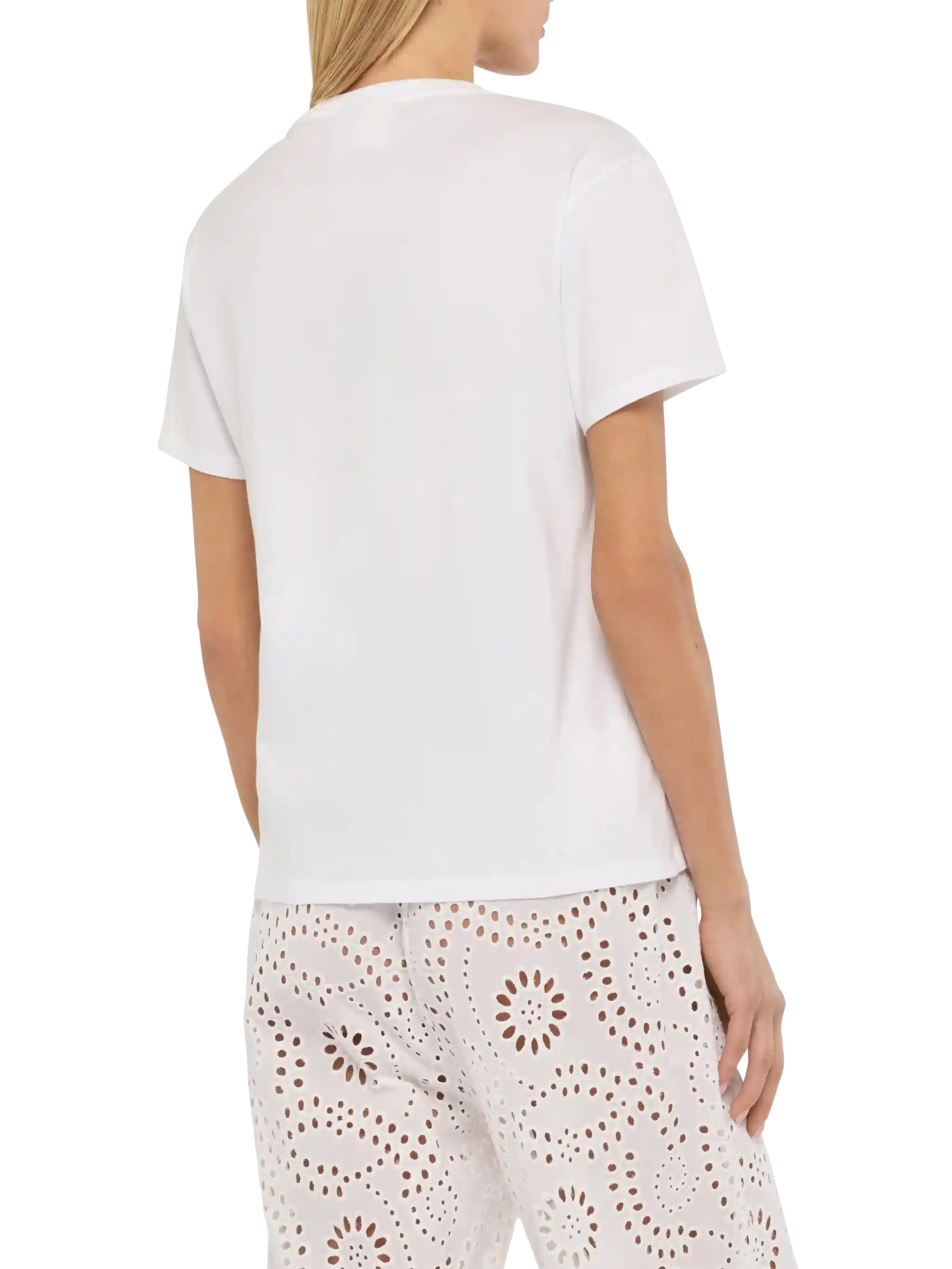T-shirt Emilie in cotone con ricamo Texani & Tequila - Image 3