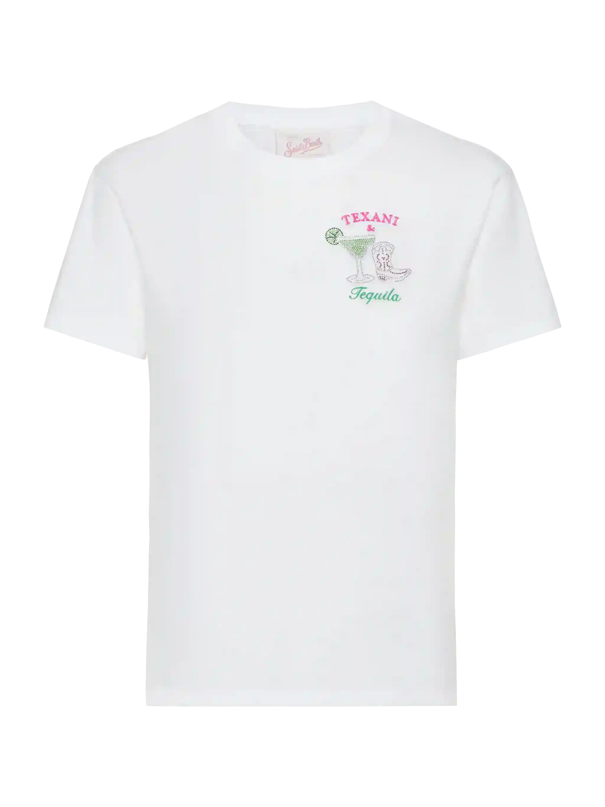 T-shirt Emilie in cotone con ricamo Texani & Tequila - Image 4