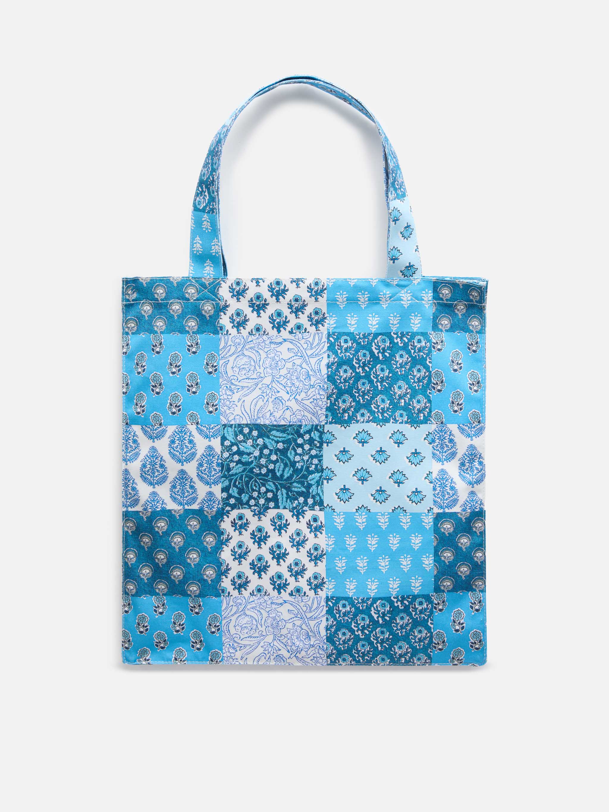 Borsa Essential in cotone floreale con logo Saint Barth - Image 4