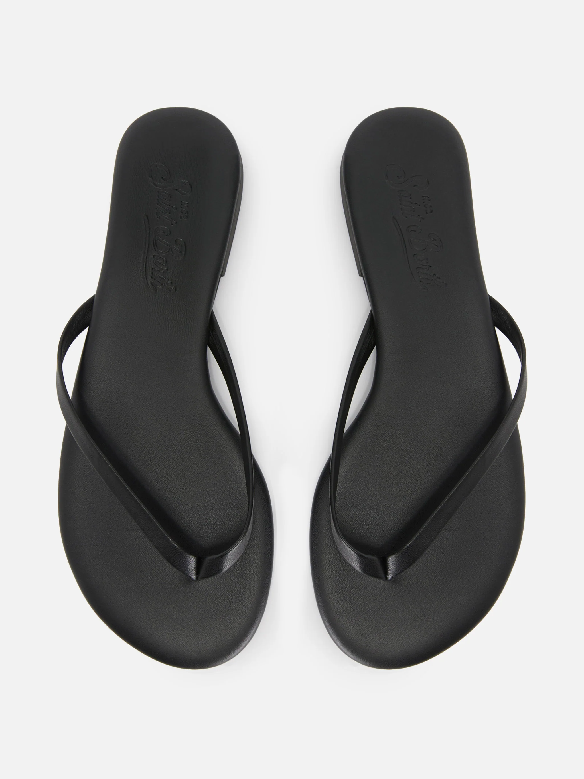 Infradito essentials in vera pelle nere - Image 2