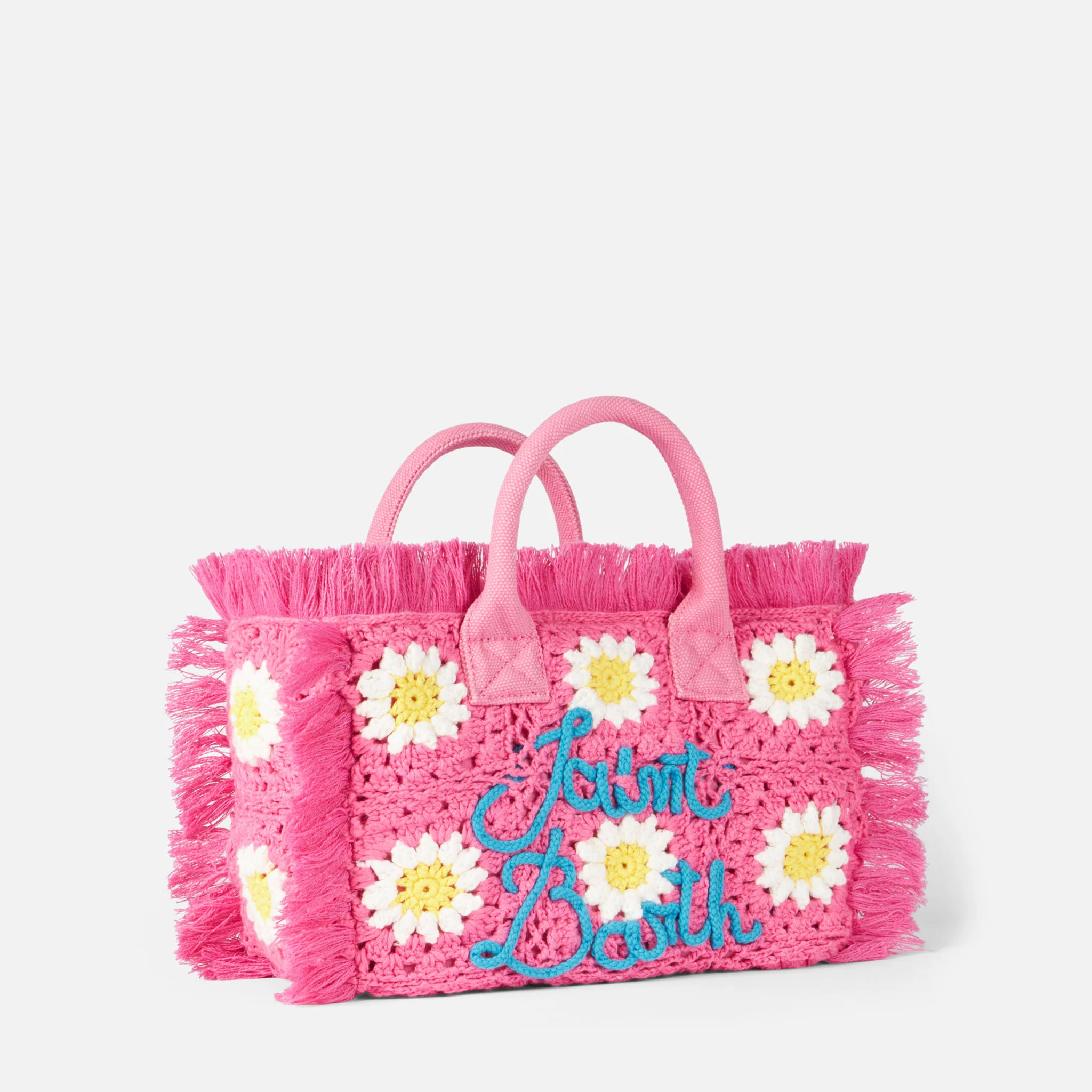 Borsa Colette con patch di fiori all'uncinetto - Image 4
