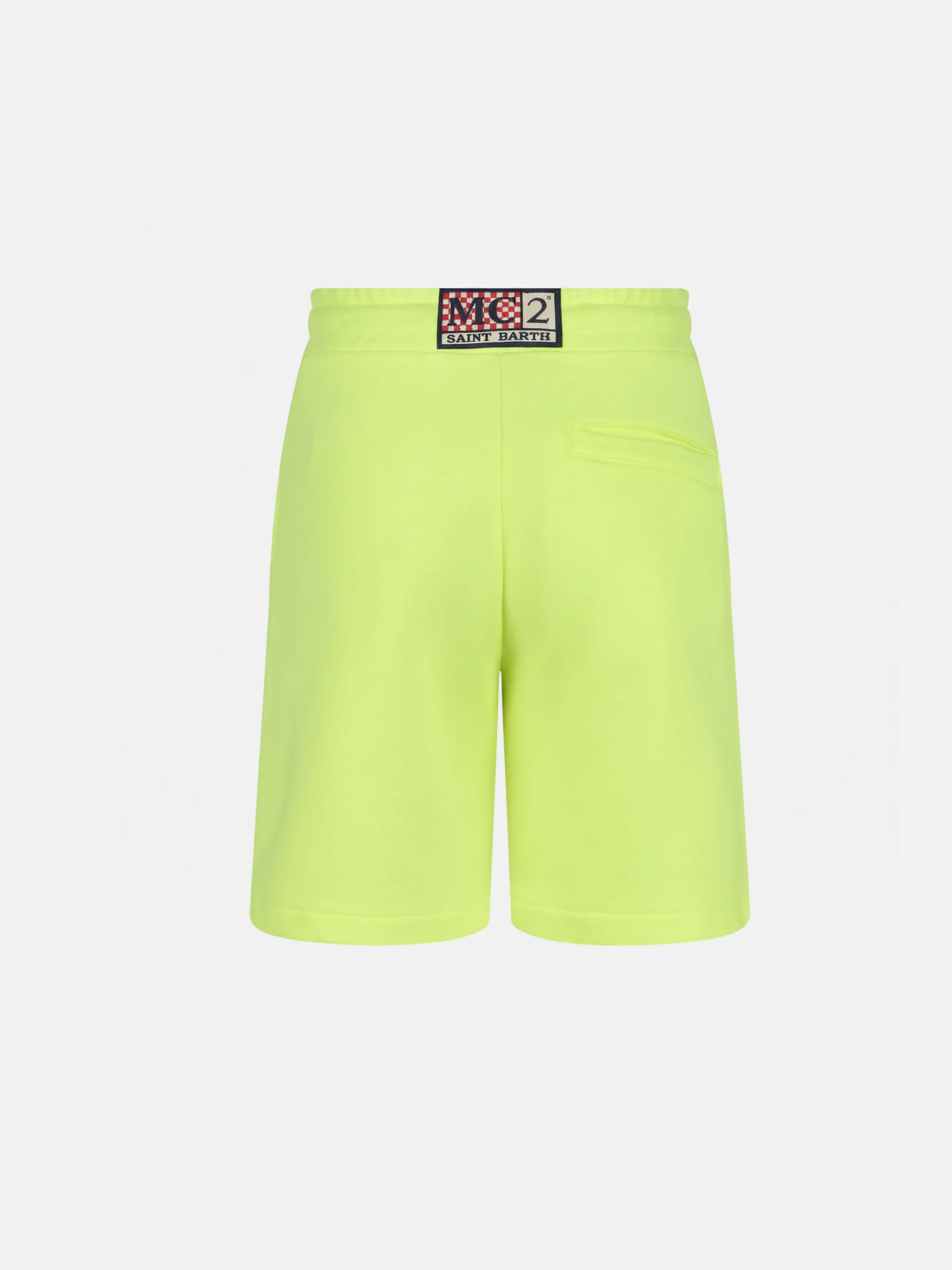 Bermuda in cotone fluo Randle Jr giallo - Image 2
