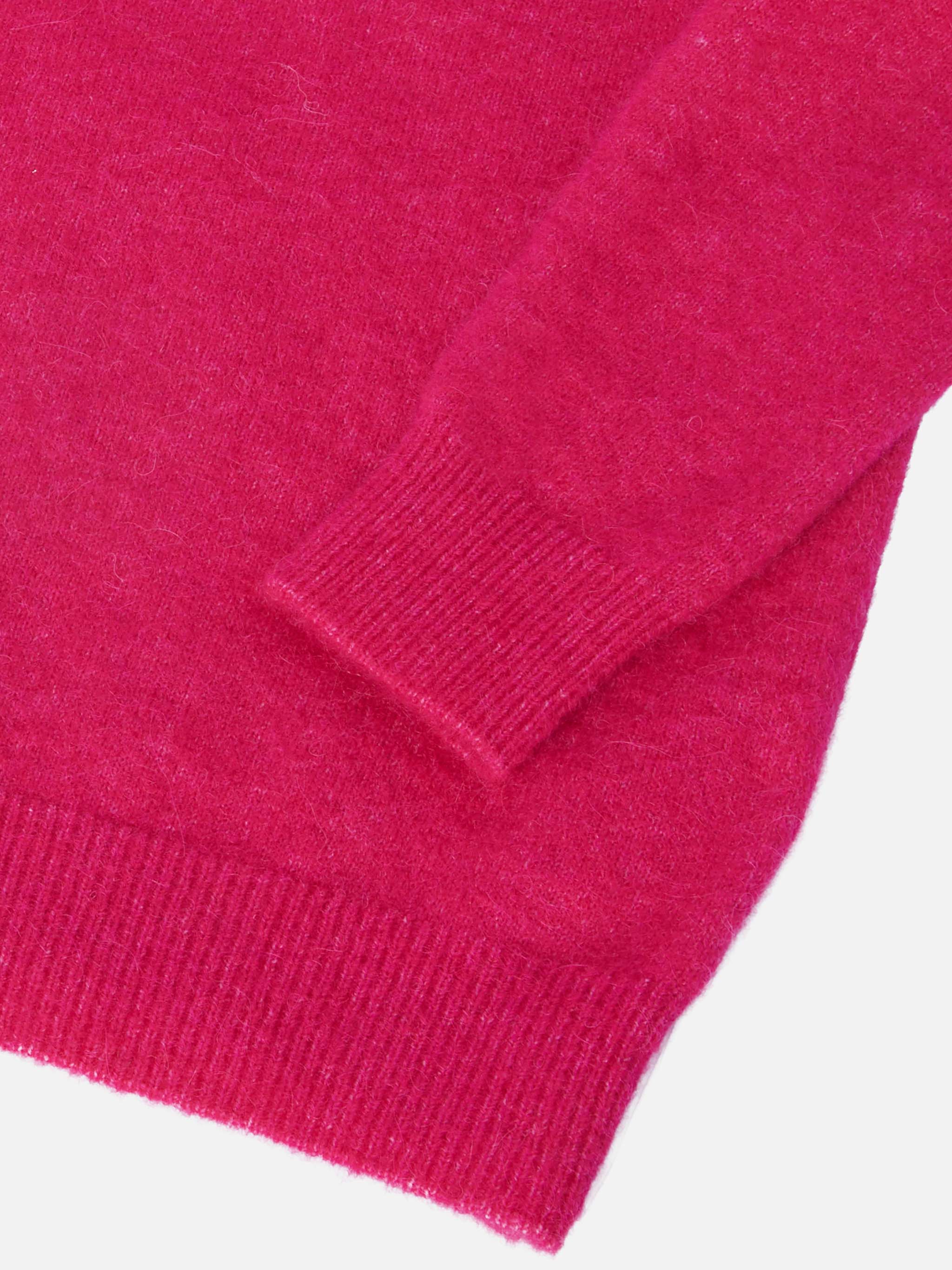 Girocollo Lyle fucsia in alpaca stretch - Image 4