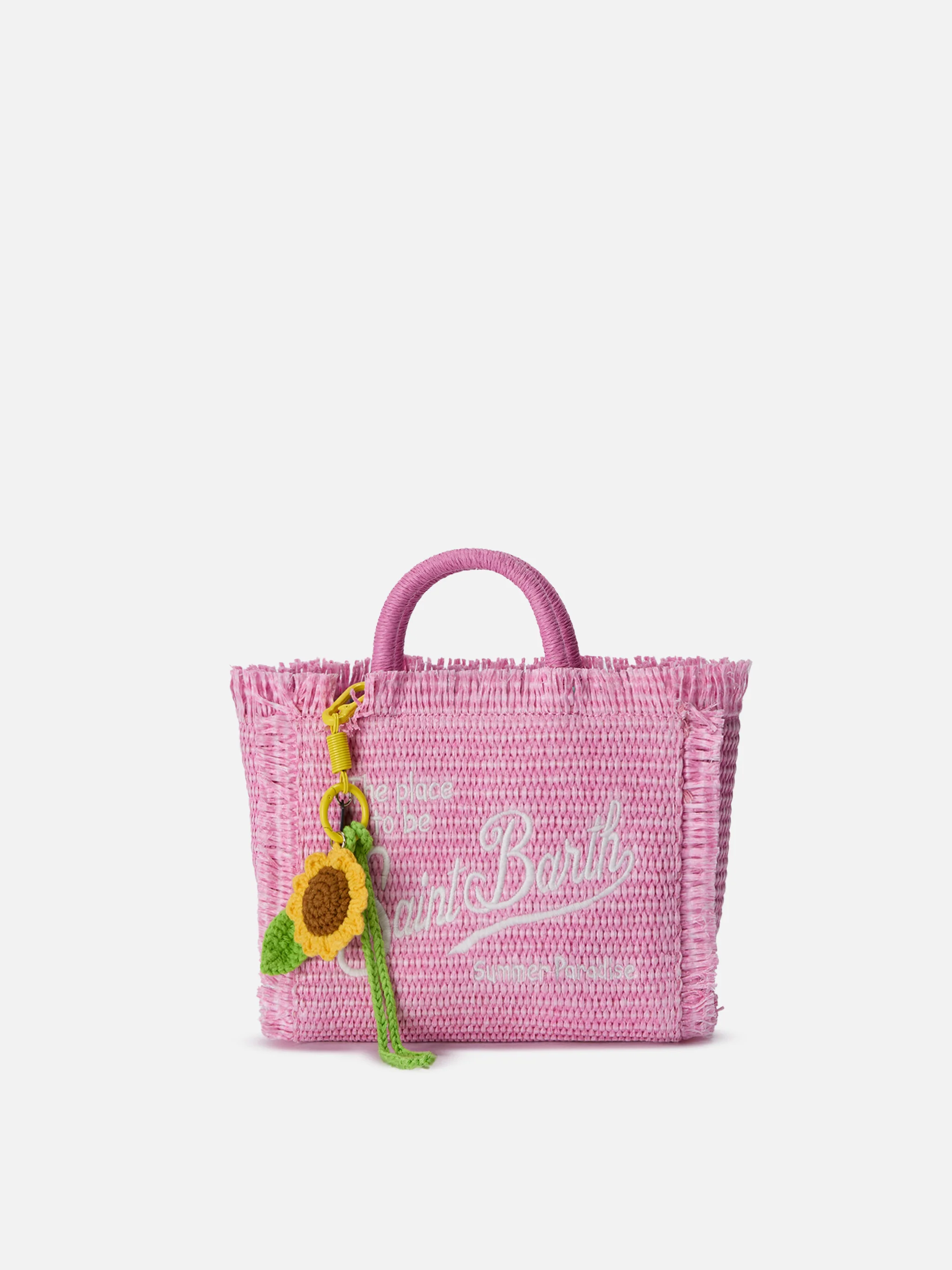 Funny charm da borsa con girasole crochet - Image 2