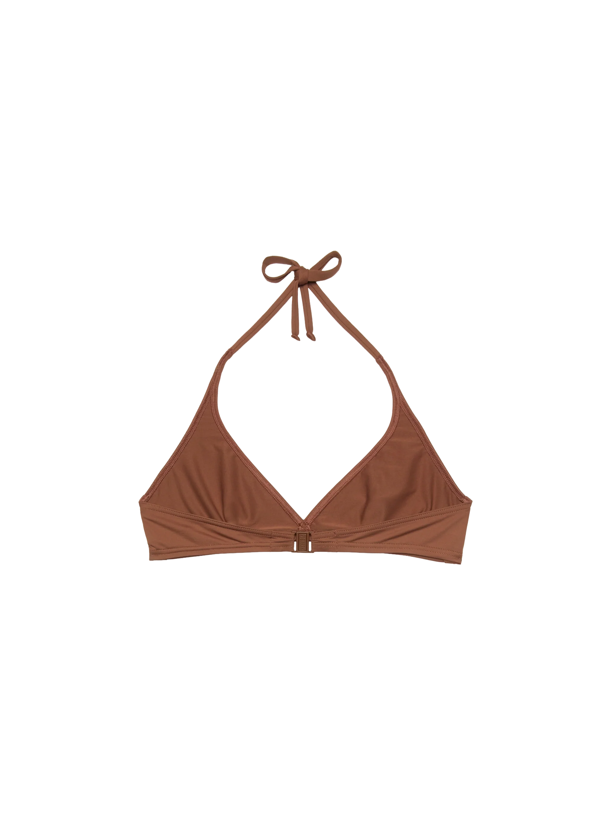 Gaia top bralette triangolo marrone - Image 3