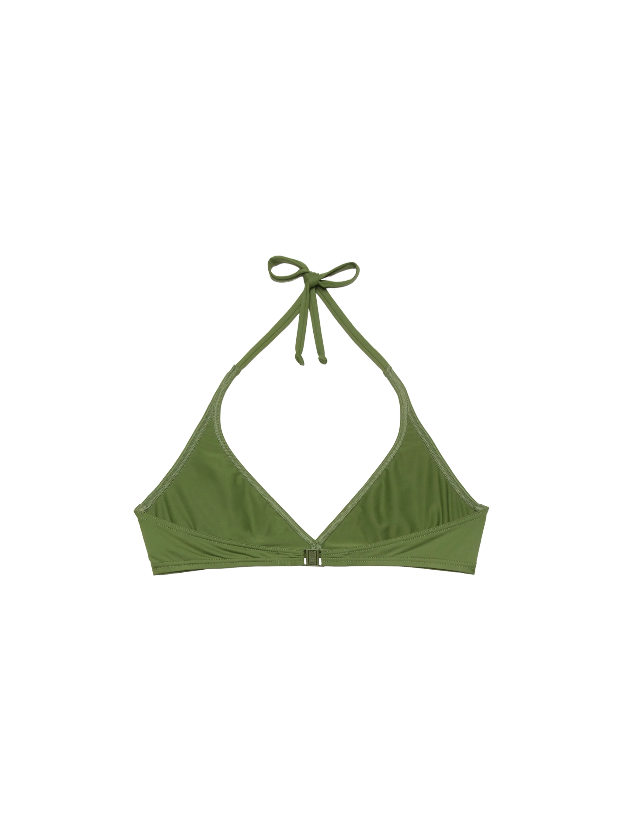 Gaia top bralette triangolo verde militare - Image 3