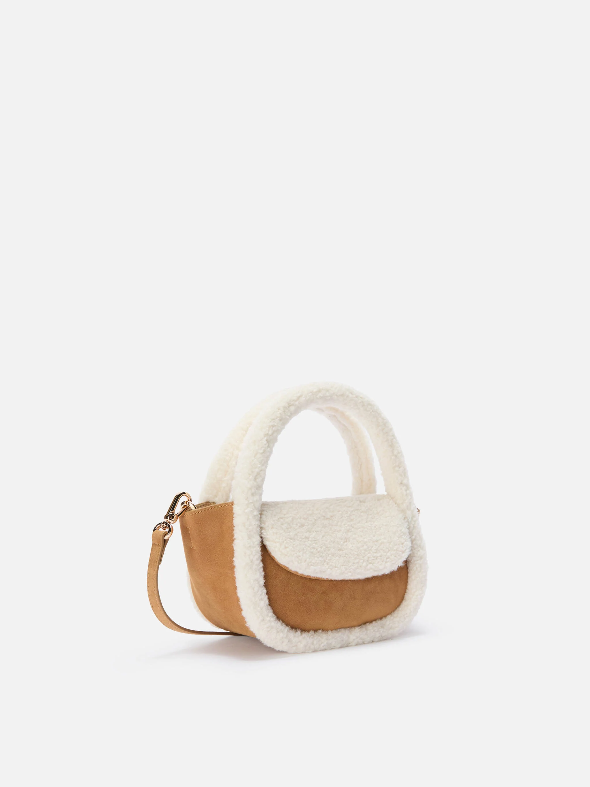 Borsa Gilda Mutton suede beige - Image 3