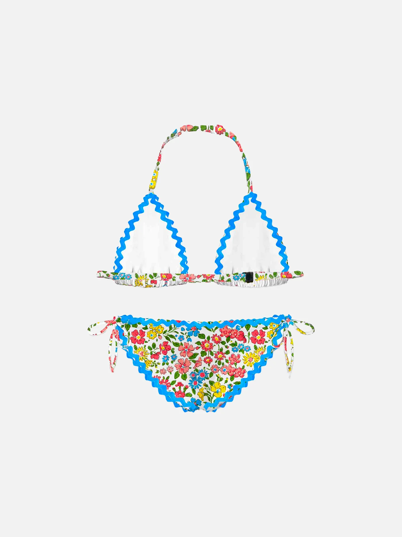 Bikini da bambina con stampa fiori | EDIZIONE SPECIALE LIBERTY - Image 2