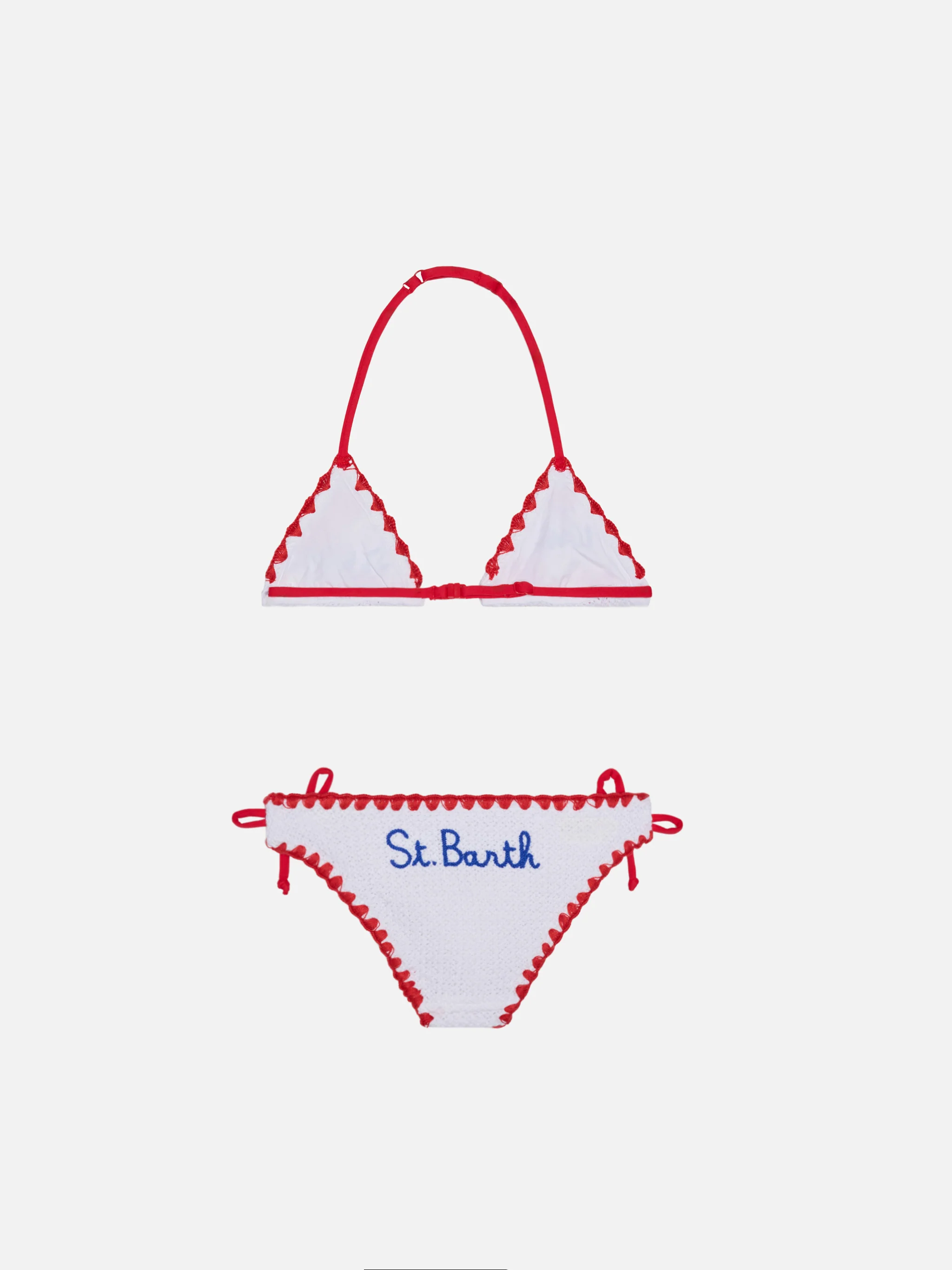 Bikini da bambina con cuori - Image 2