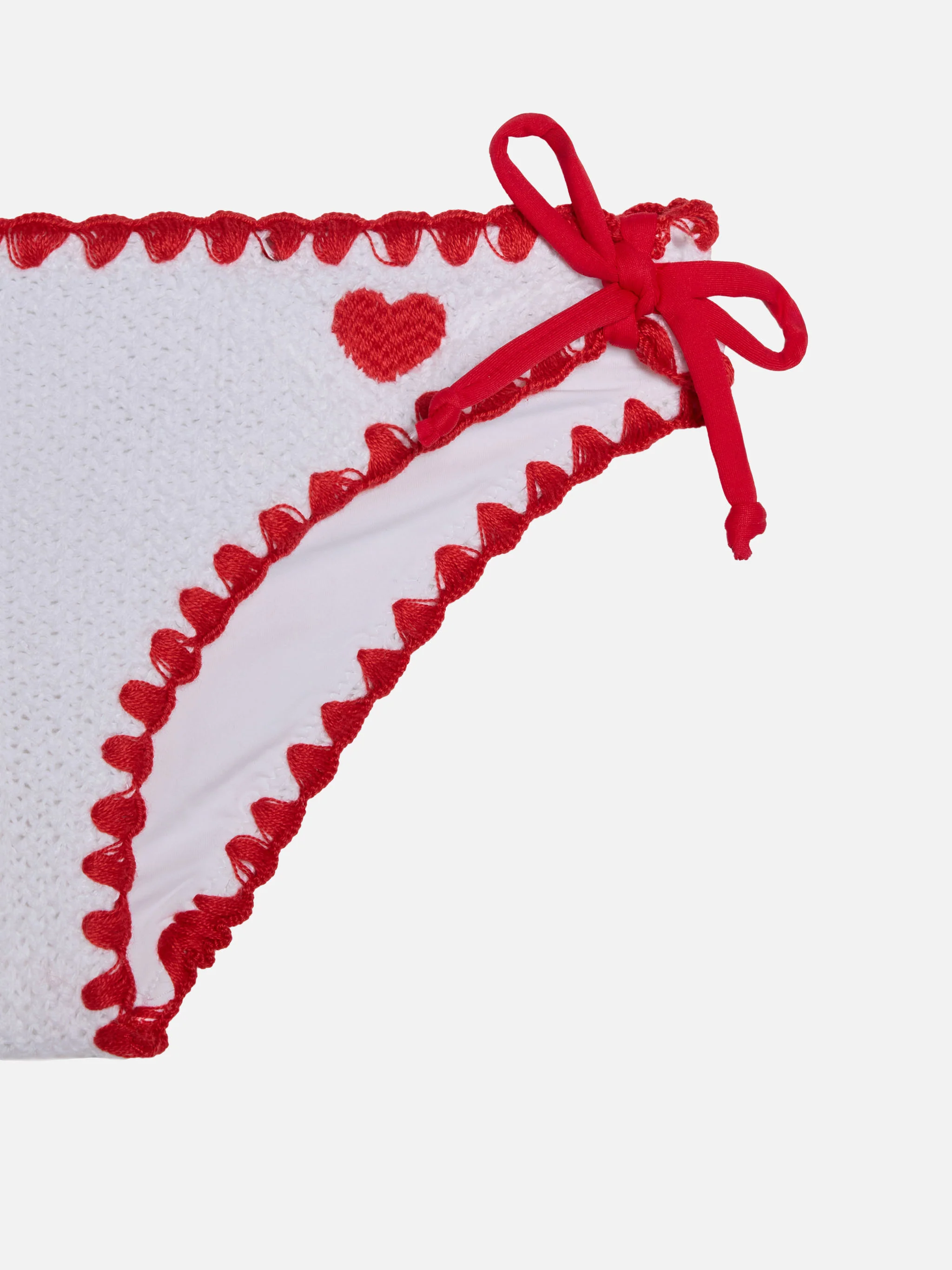 Bikini da bambina con cuori - Image 3
