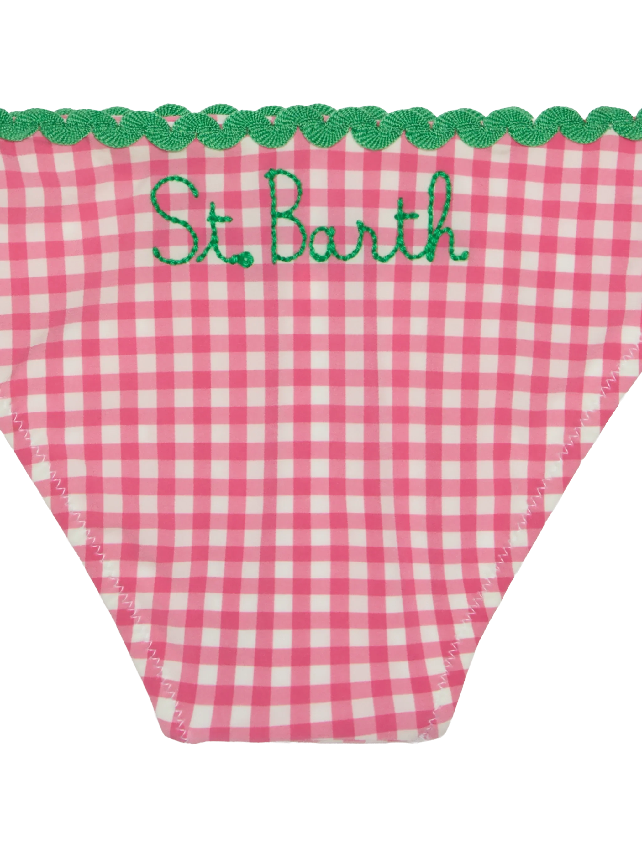 Bikini da bambina con bordo a onde - Image 3
