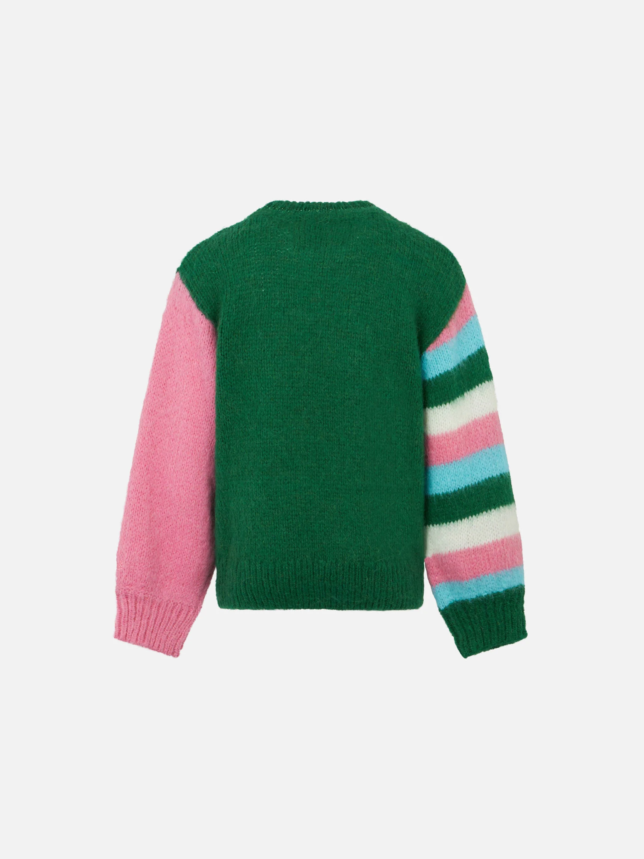 Maglione boxy da bimba con ricamo Comme Ci Comme Ça - Image 2