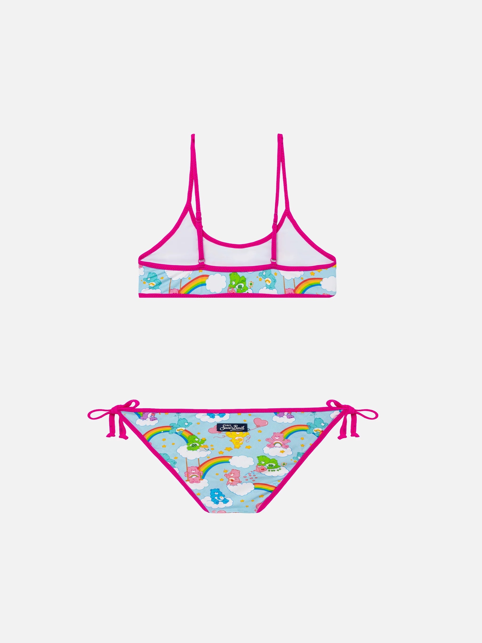 Bikini da bambina a bralette con orsetti e arcobaleni | CARE BEARS EDIZIONE SPECIALE - Image 2