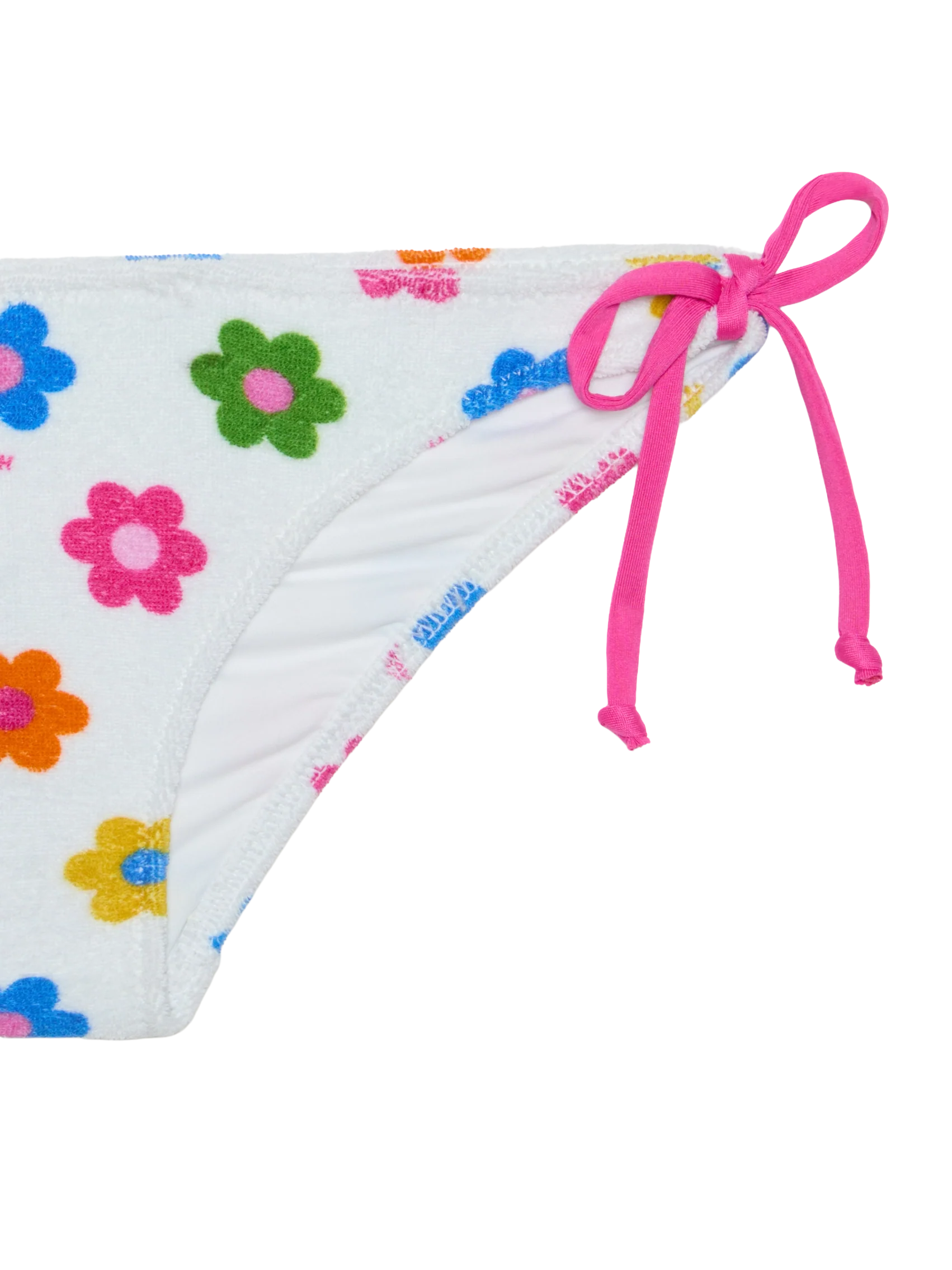 Bikini da bambina a bralette con margherite - Image 3