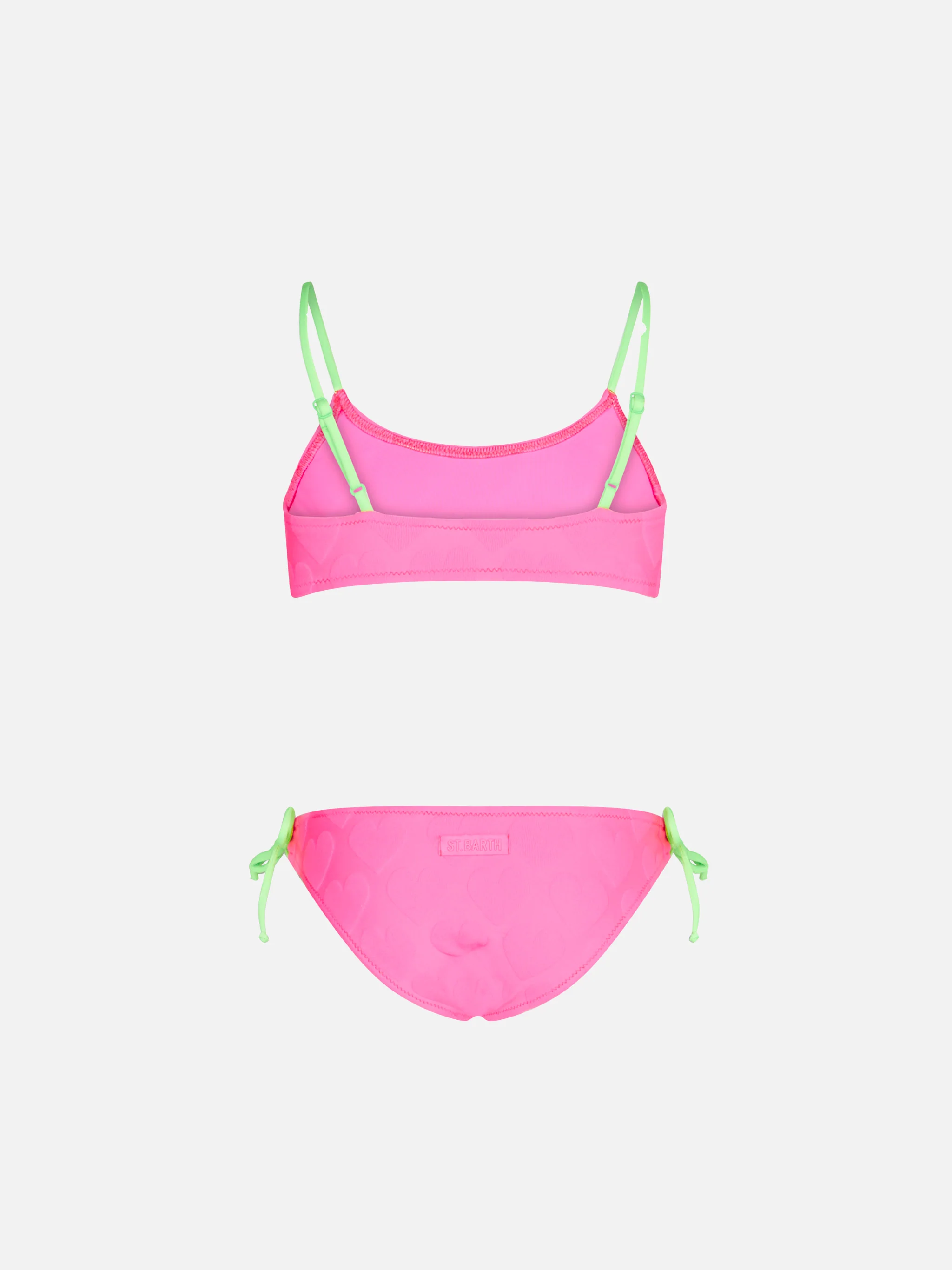Bikini da donna a bralette con cuori - Image 2