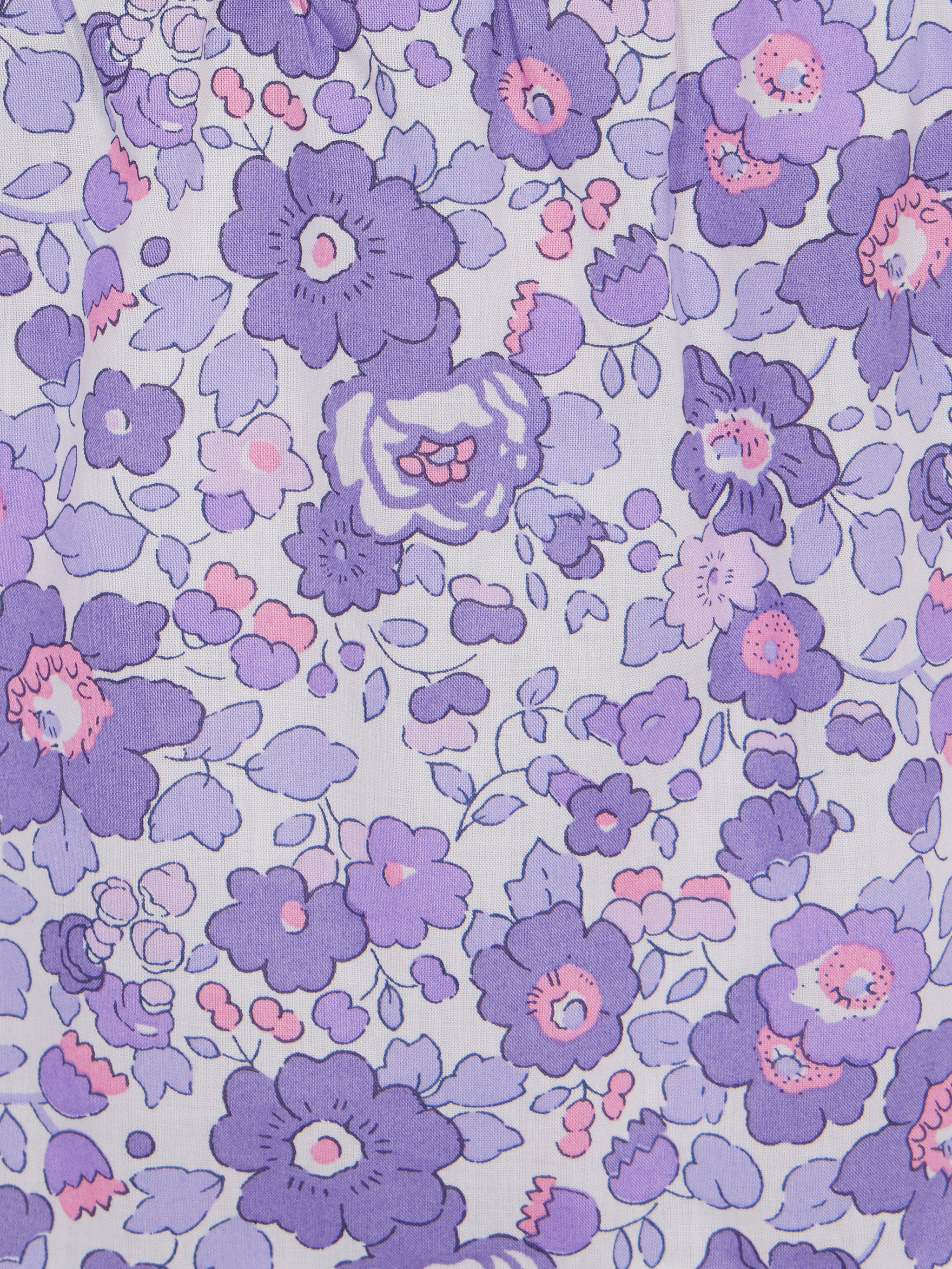 Abito da bambina in cotone Jemine Jr con stampa Betsy | REALIZZATO CON TESSUTO LIBERTY - Image 3