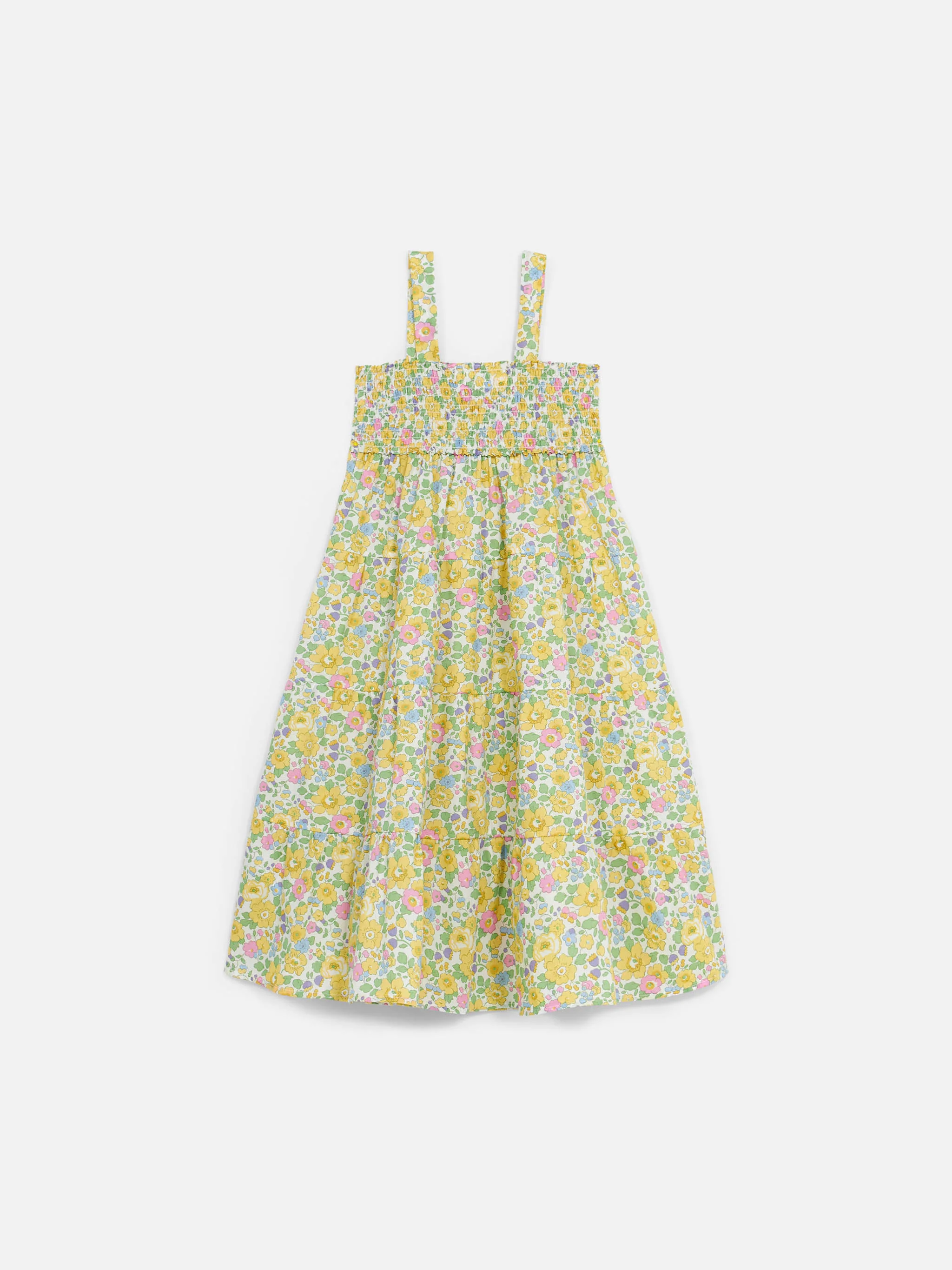 Abito da bambina in cotone Jemine Jr con stampa Betsy | REALIZZATO CON TESSUTO LIBERTY - Image 2