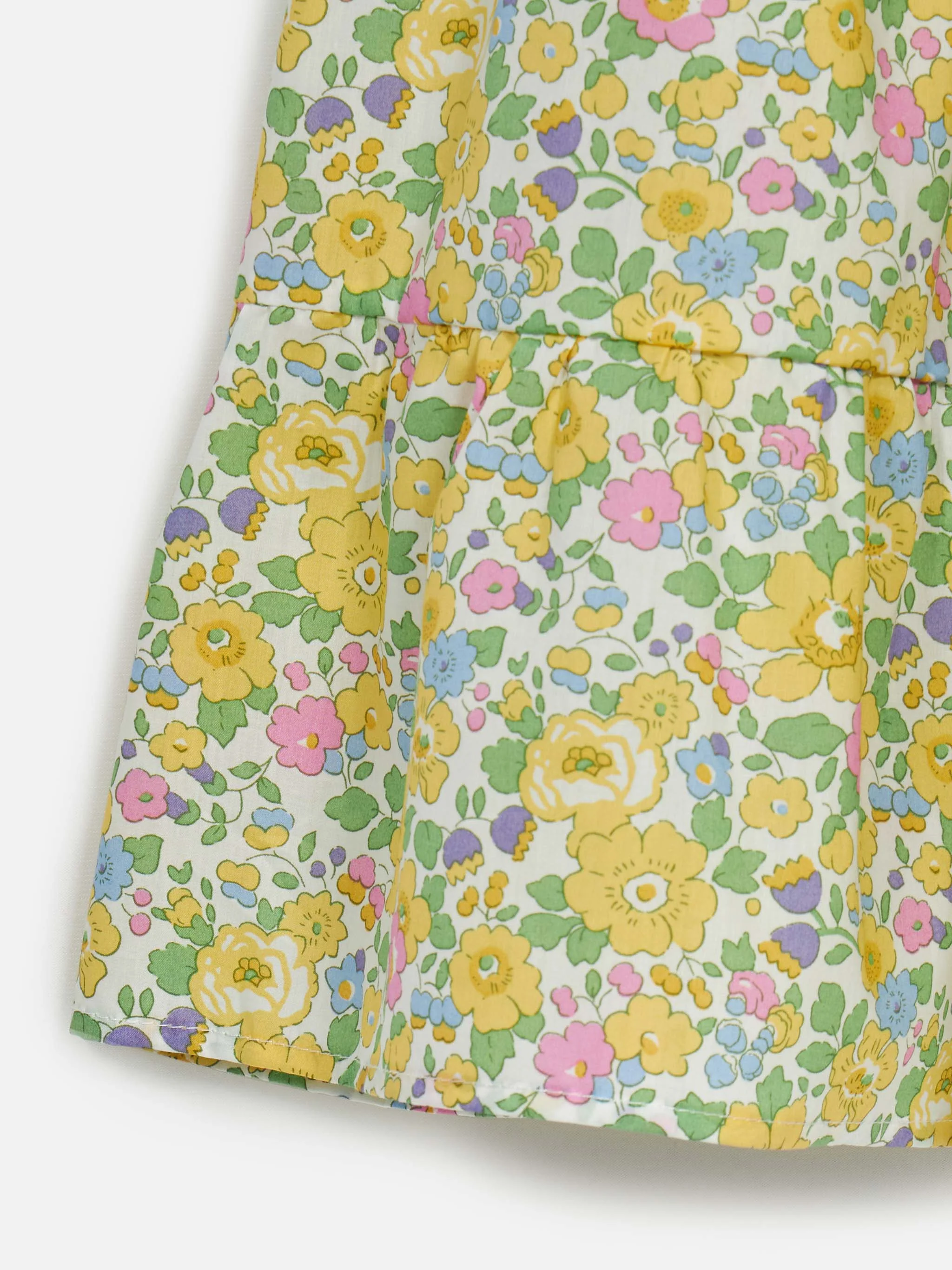 Abito da bambina in cotone Jemine Jr con stampa Betsy | REALIZZATO CON TESSUTO LIBERTY - Image 3