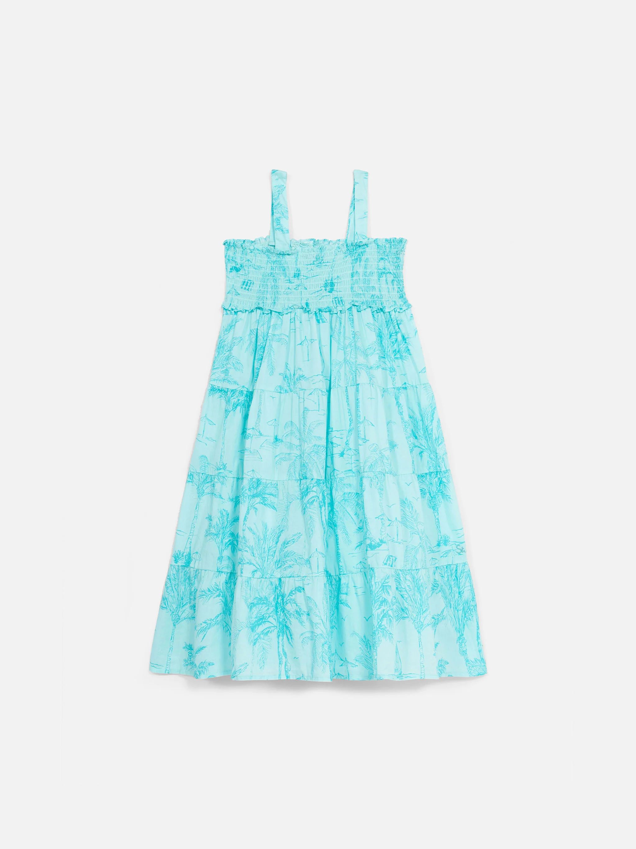 Abito da bambina Jemine Jr in cotone con stampa toile de jouy - Image 2