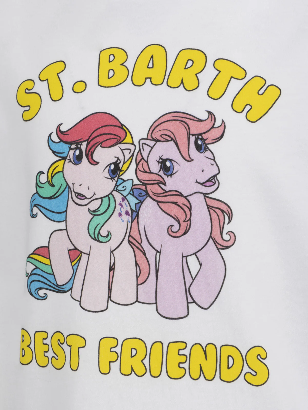 T-shirt da bambina girocollo in jersey di cotone Elly con stampa Barbie | EDIZIONE SPECIALE IL MIO LITTLE PONY - Image 2