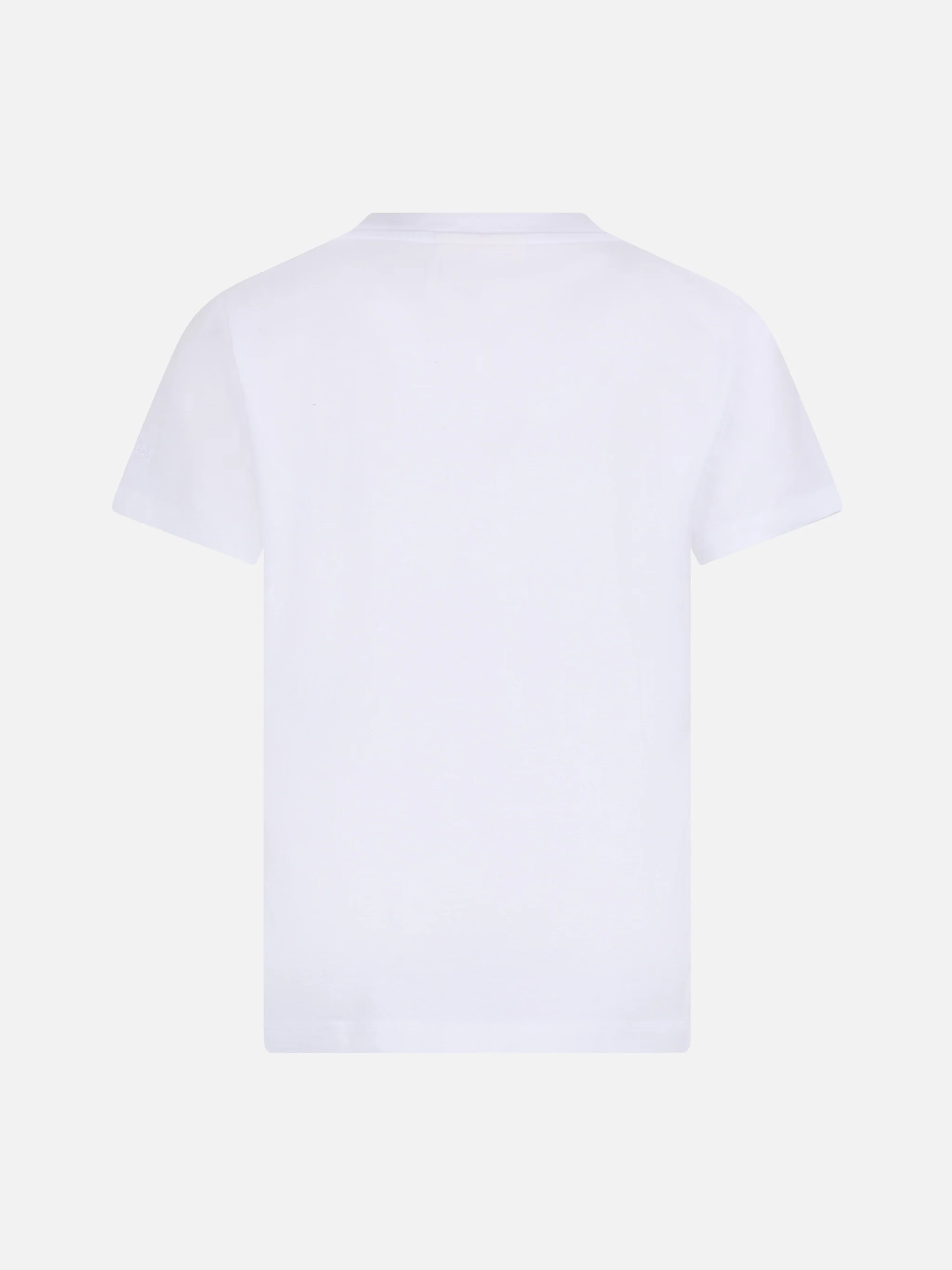 T-shirt girocollo in jersey di cotone da bambina Elly con ricamo Miss Stufo - Image 3