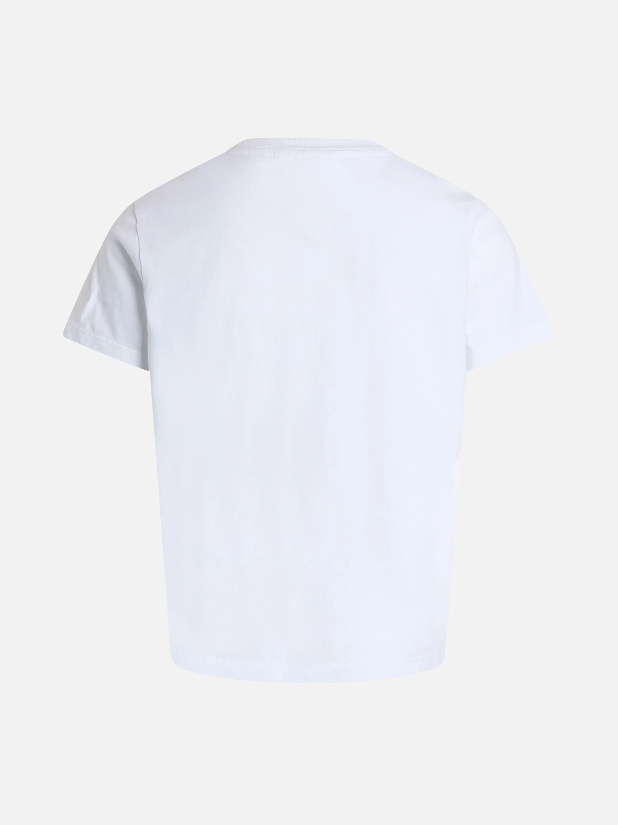 T-shirt girocollo Elly da bambina in jersey di cotone con ricamo Questa è Ibiza - Image 3