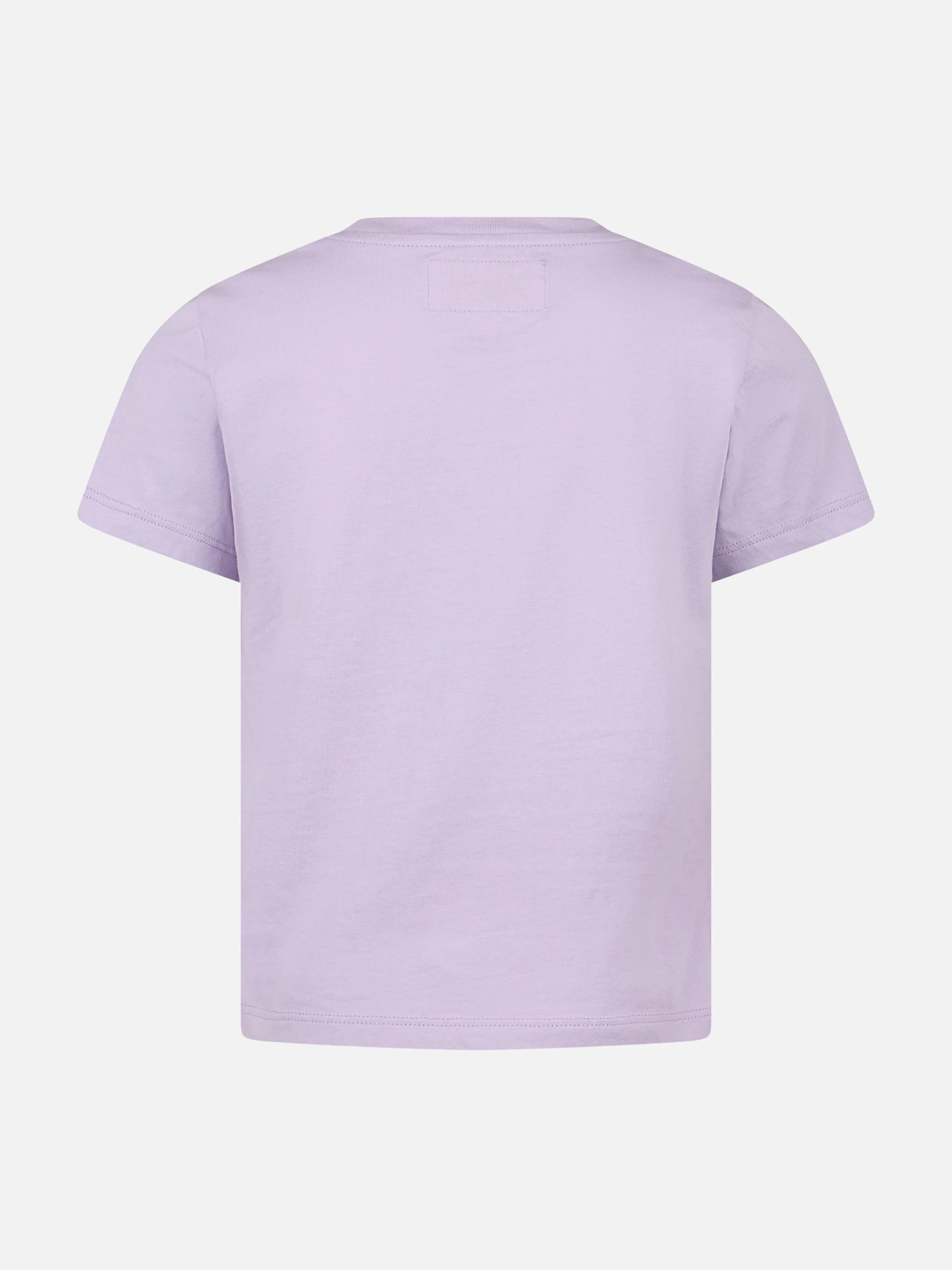 T-shirt girocollo da bambina in jersey di cotone Elly con stampa St. Barth - Image 2